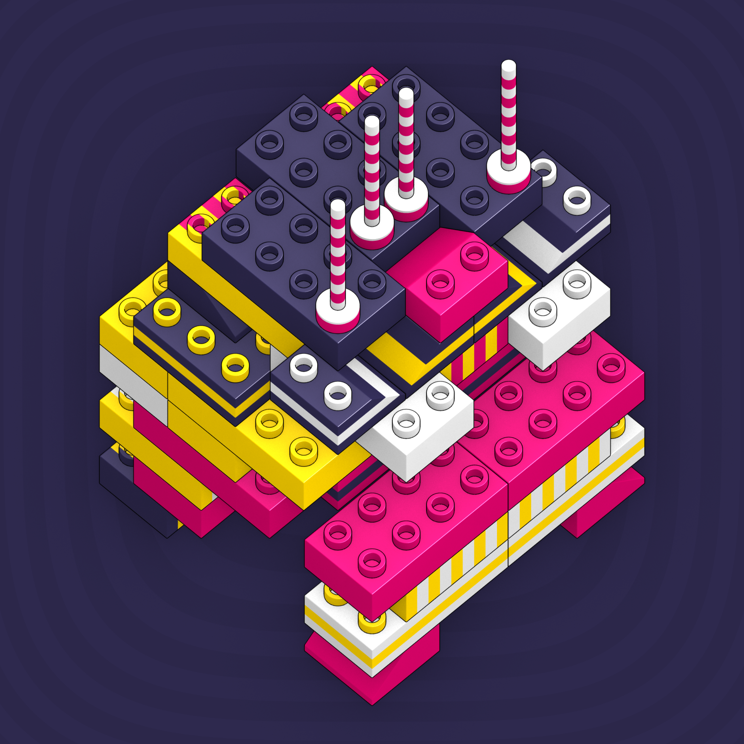 Art Blocks - Art Blocks v2 - Click #776 - NFT # 263000776