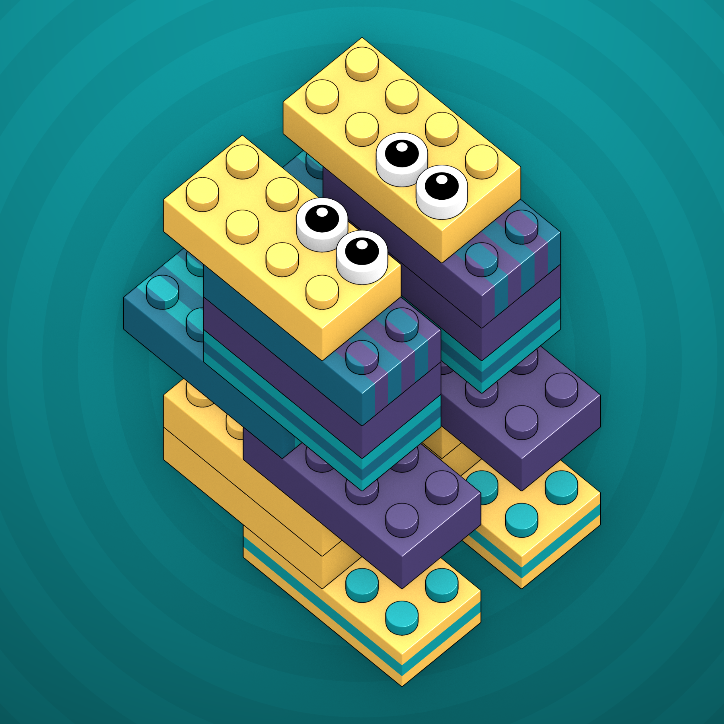 Art Blocks - Art Blocks v2 - Click #777 - NFT # 263000777