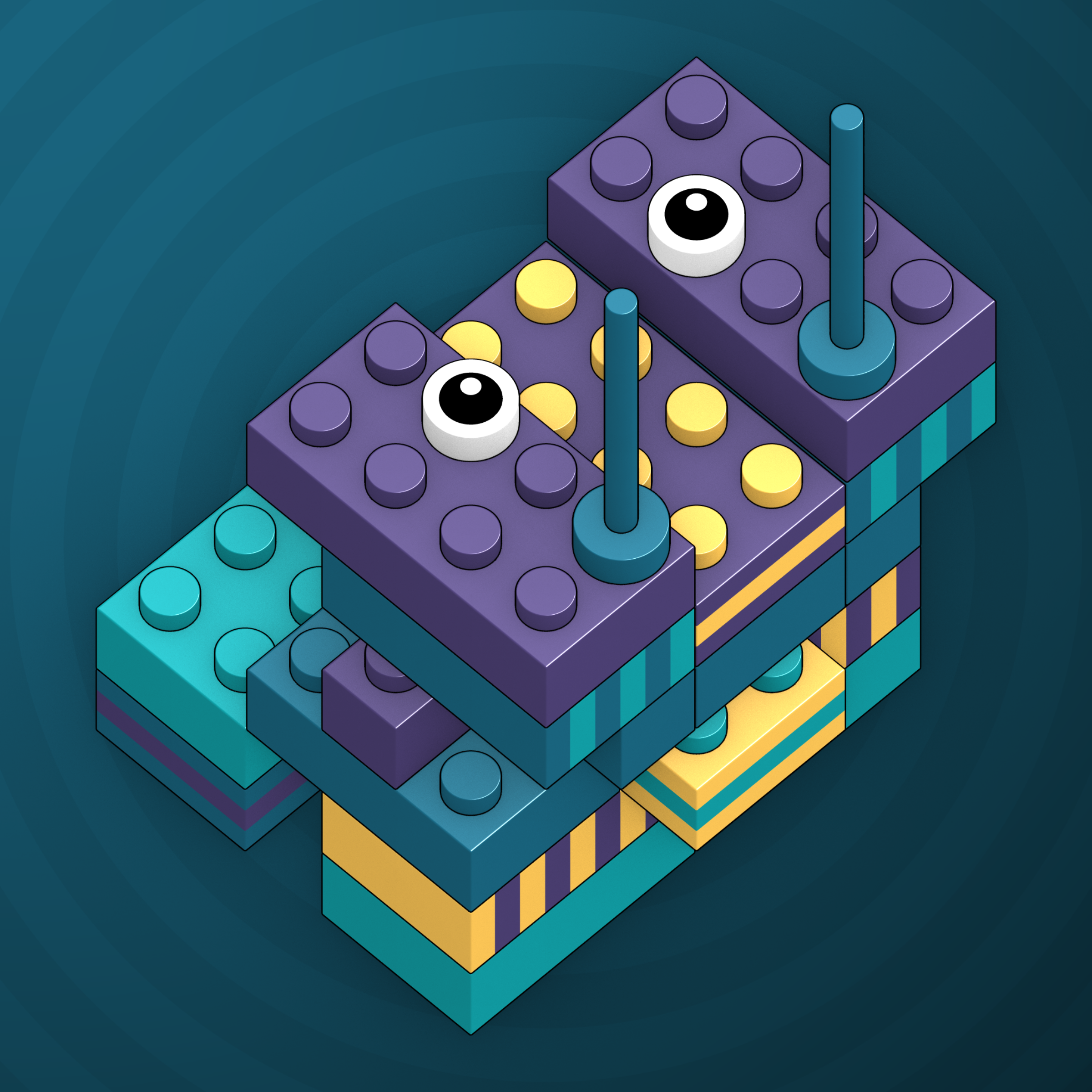 Art Blocks - Art Blocks v2 - Click #783 - NFT # 263000783