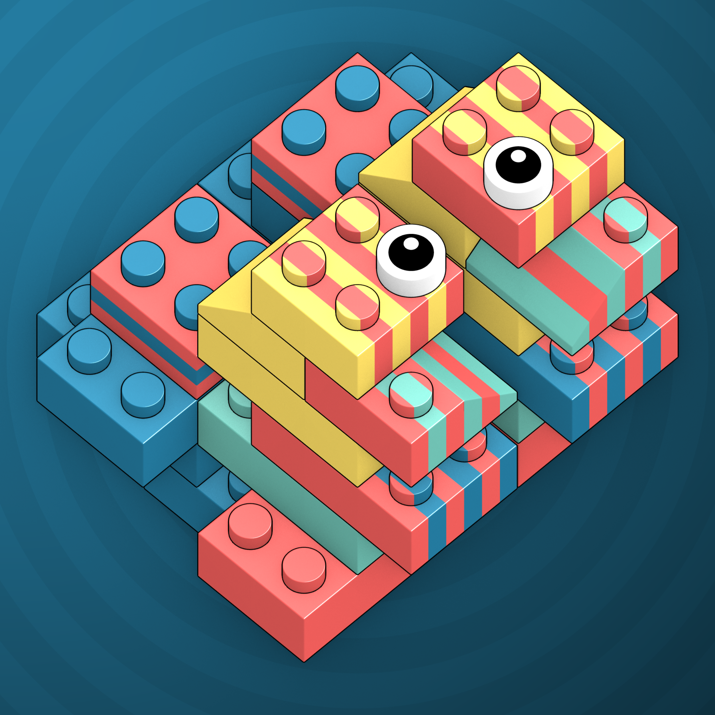 Art Blocks - Art Blocks v2 - Click #784 - NFT # 263000784