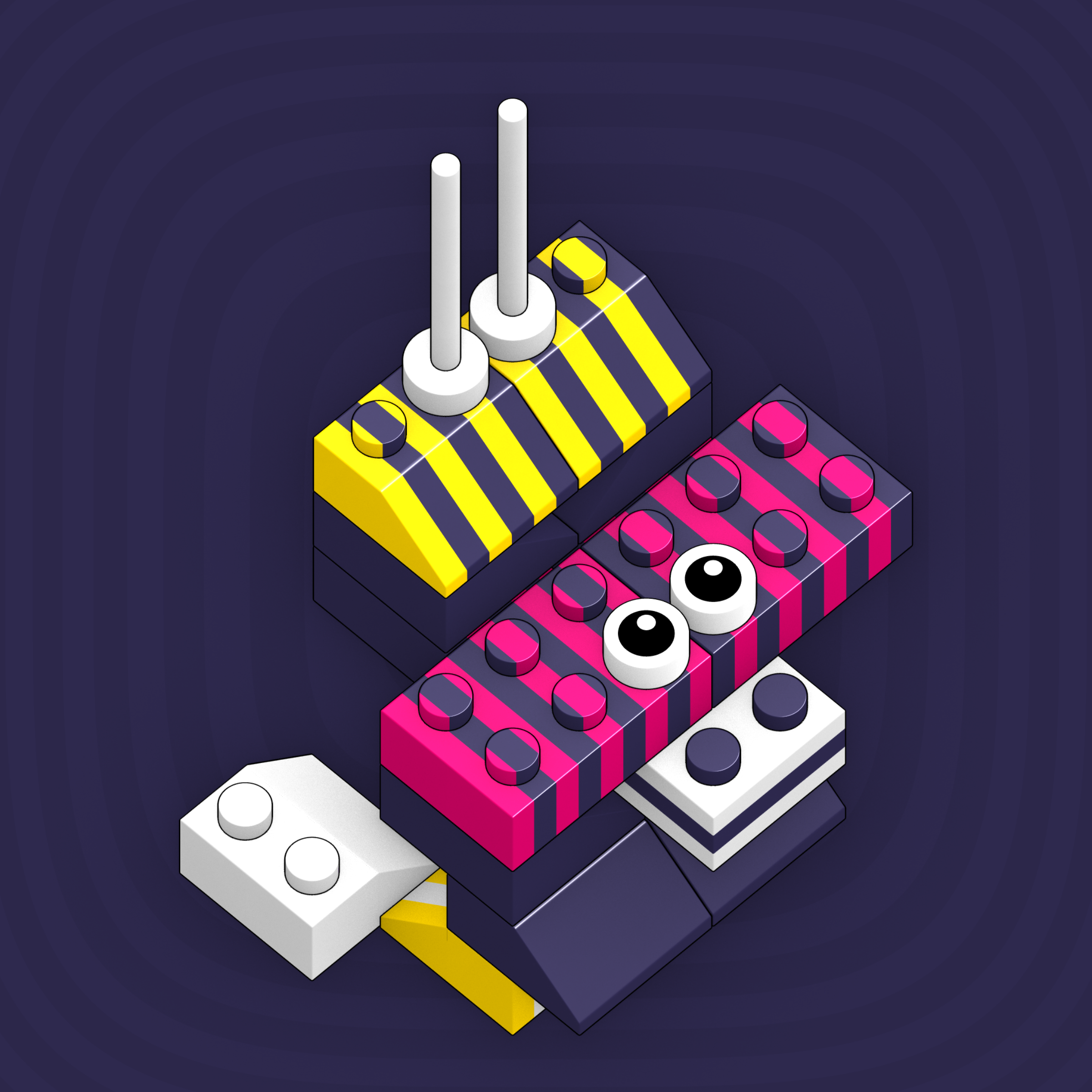 Art Blocks - Art Blocks v2 - Click #790 - NFT # 263000790