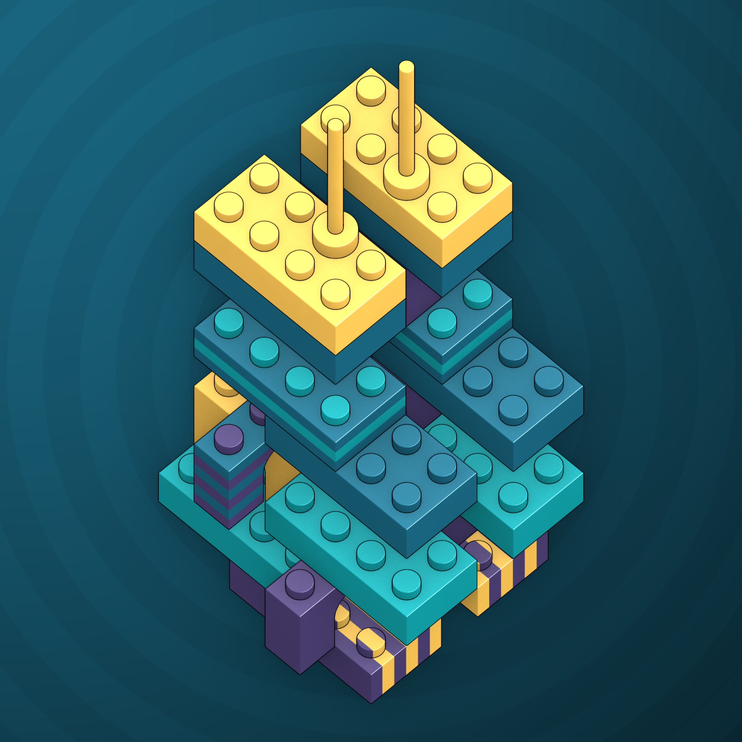 Art Blocks - Art Blocks v2 - Click #795 - NFT # 263000795