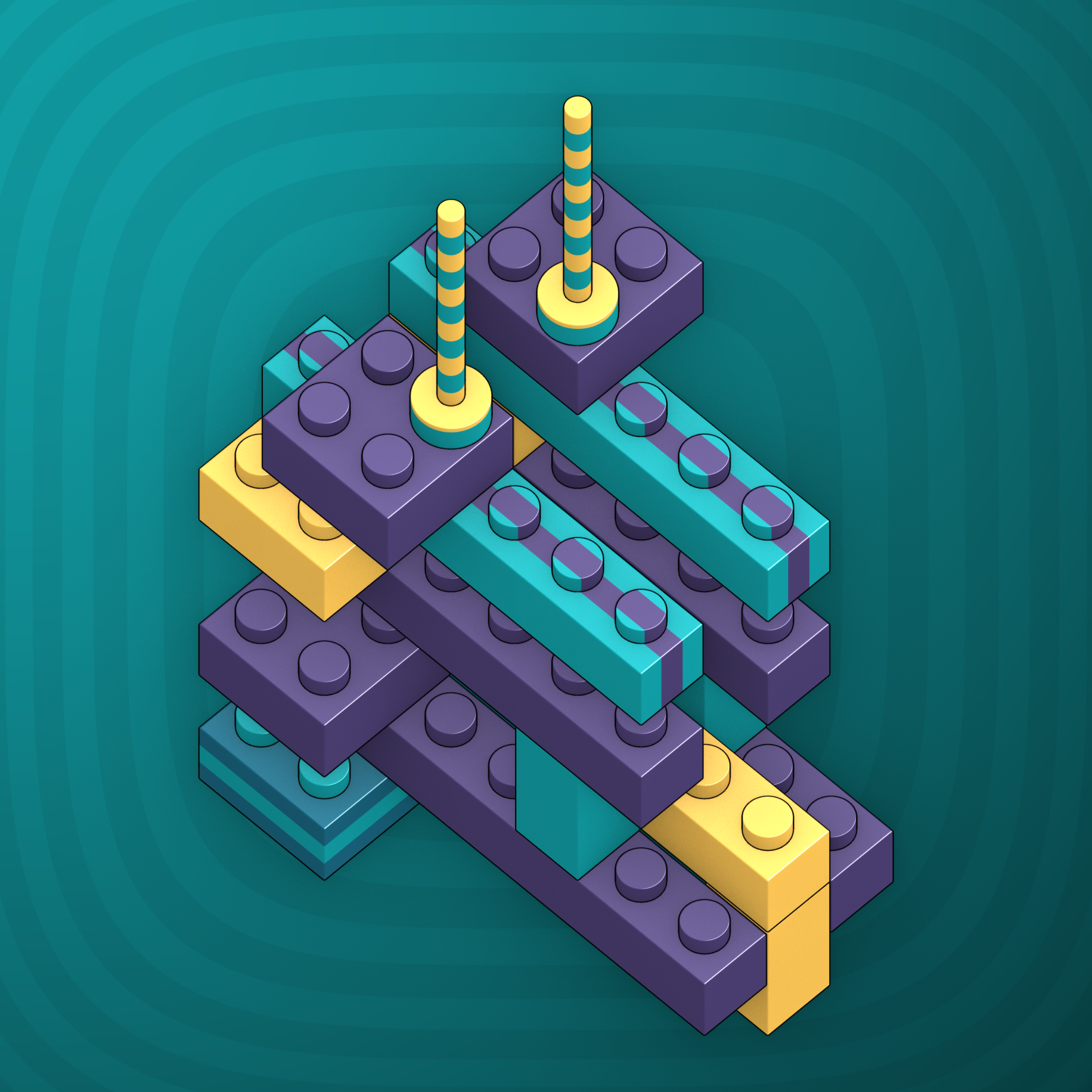 Art Blocks - Art Blocks v2 - Click #796 - NFT # 263000796