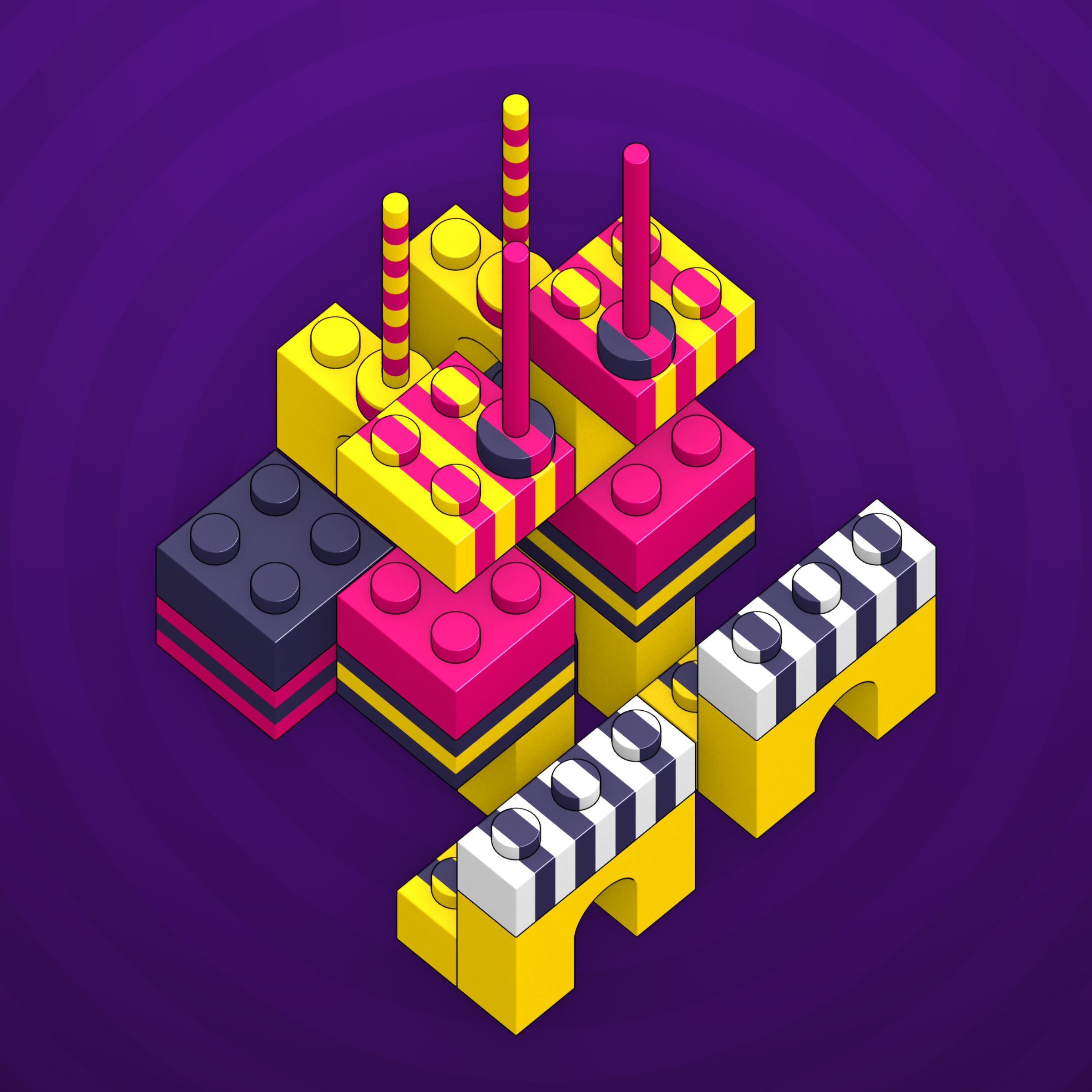 Art Blocks - Art Blocks v2 - Click #799 - NFT # 263000799