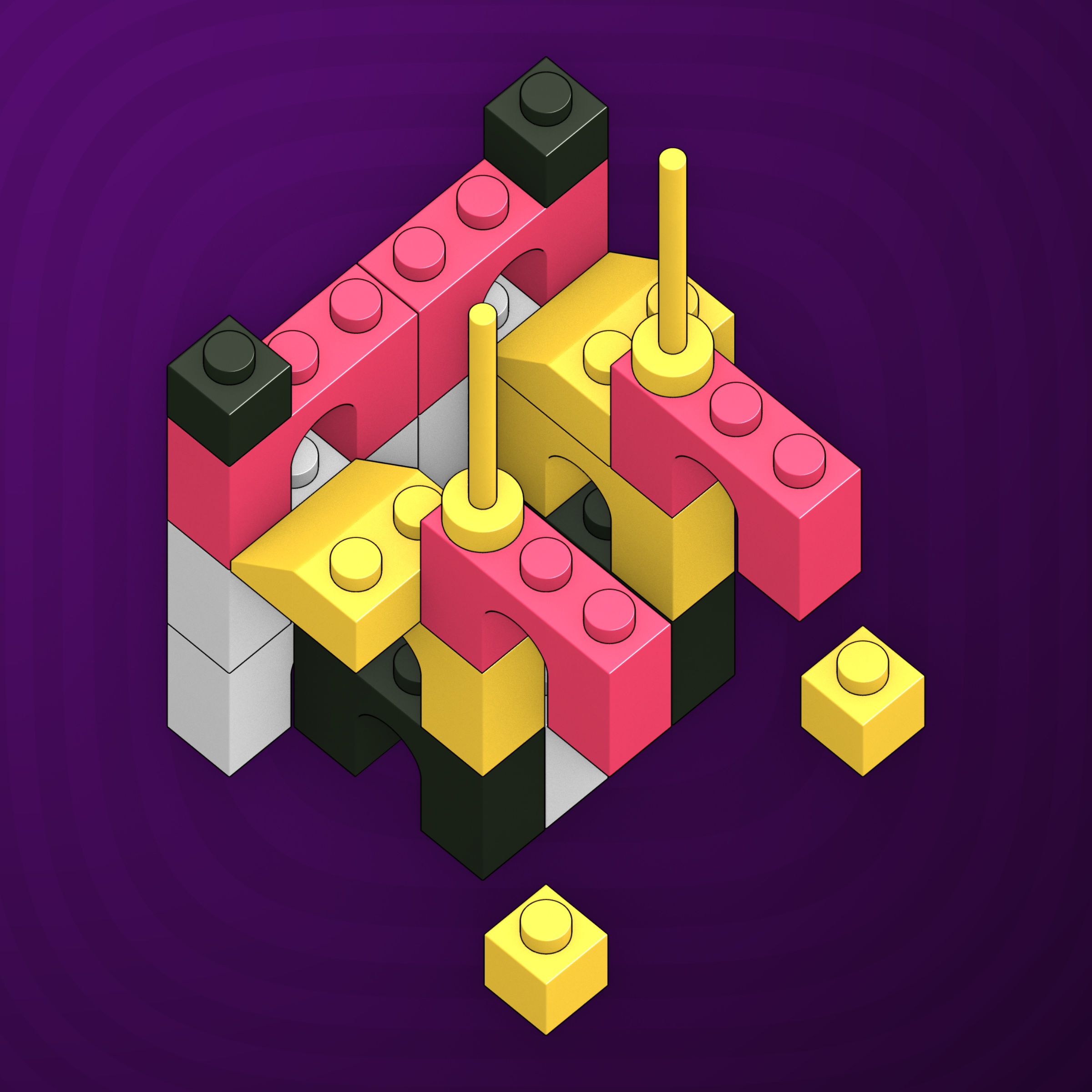 Art Blocks - Art Blocks v2 - Click #800 - NFT # 263000800