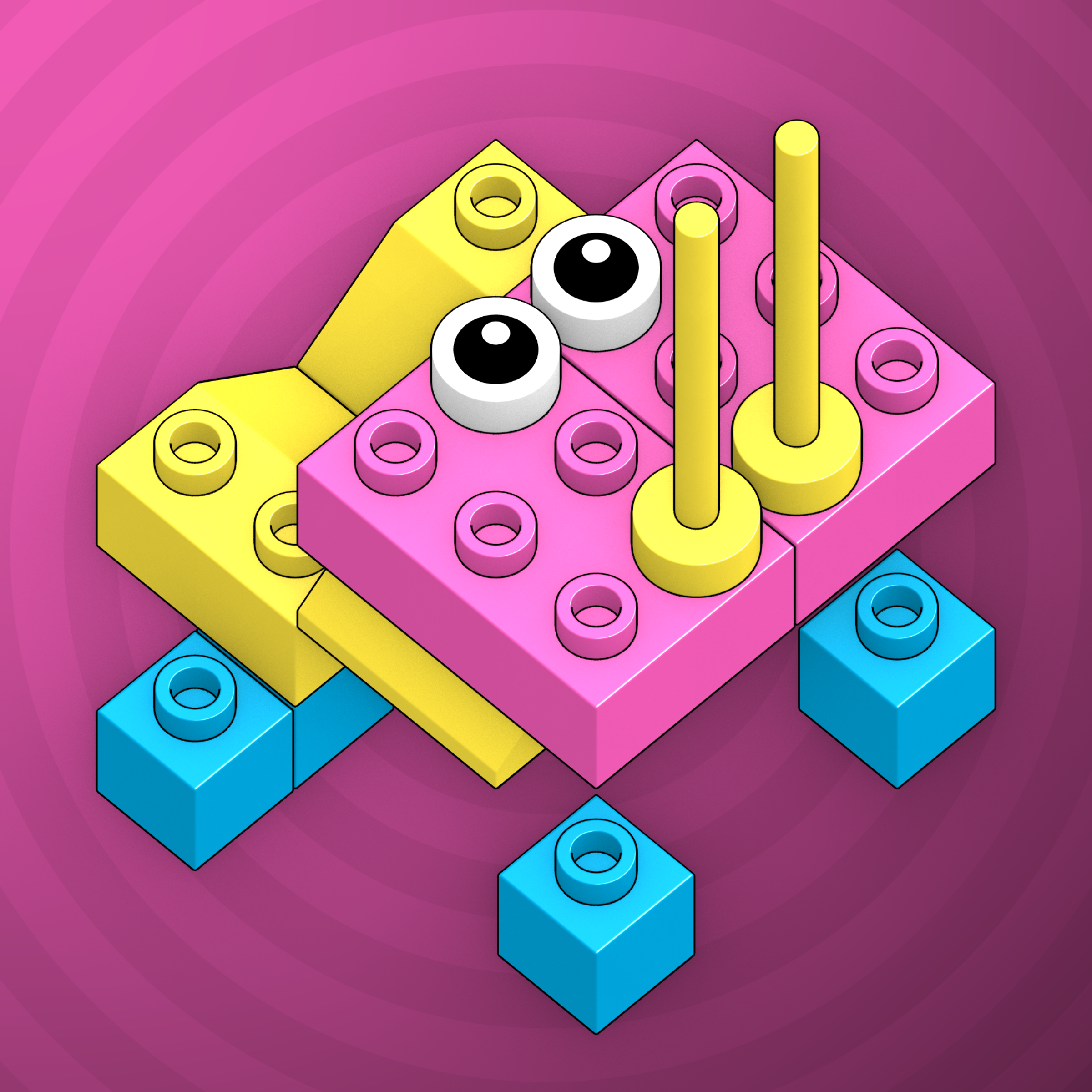 Art Blocks - Art Blocks v2 - Click #805 - NFT # 263000805