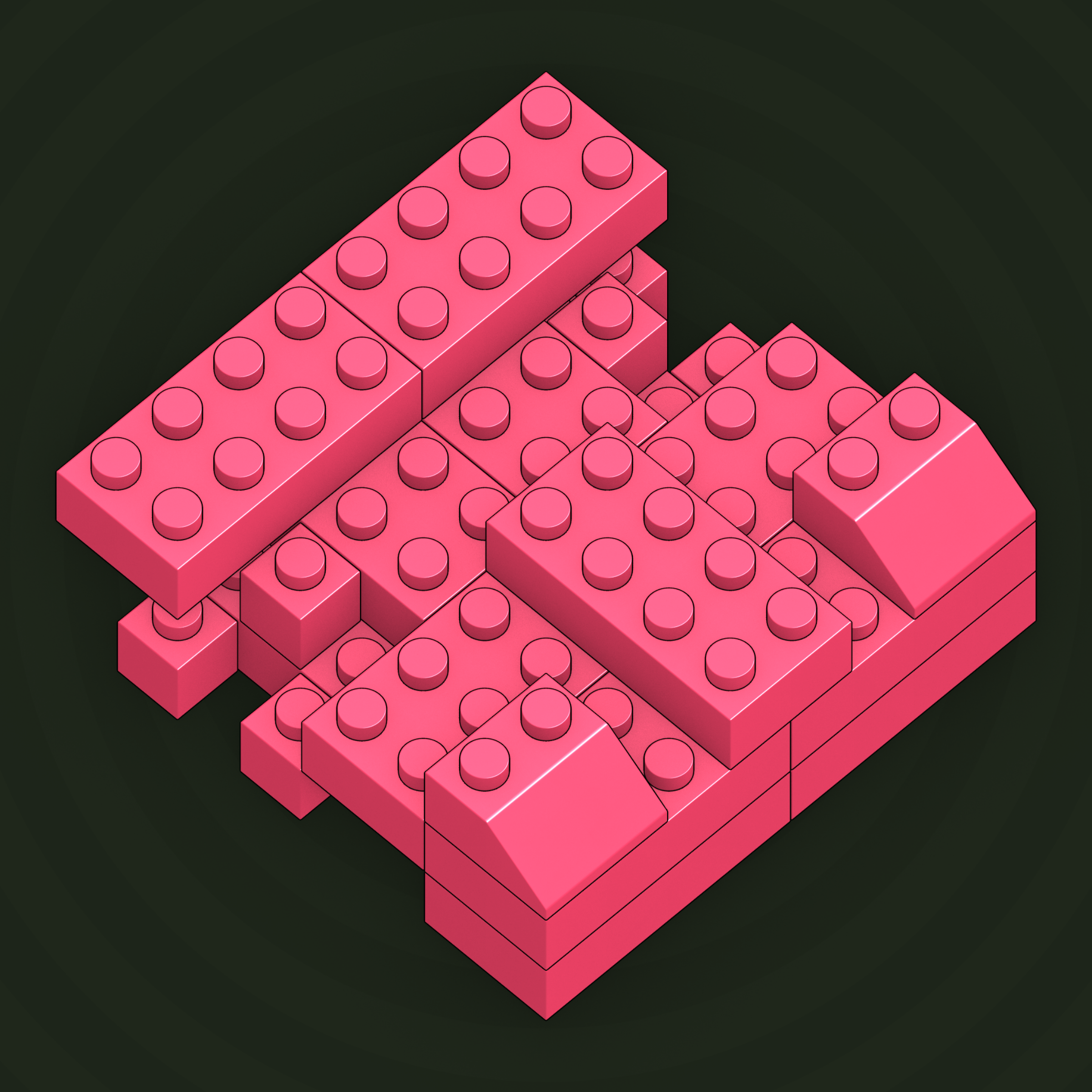 Art Blocks - Art Blocks v2 - Click #809 - NFT # 263000809