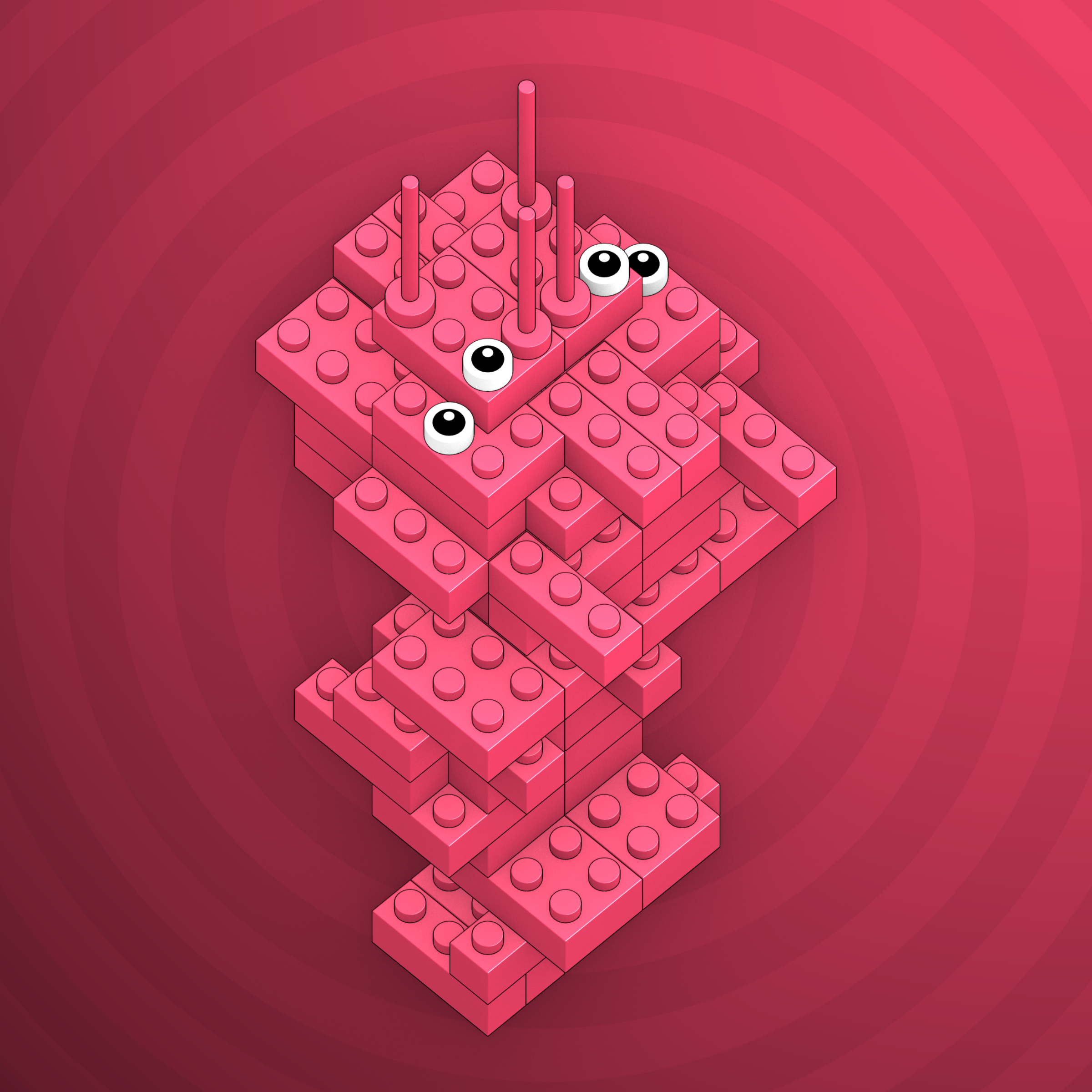 Art Blocks - Art Blocks v2 - Click #810 - NFT # 263000810