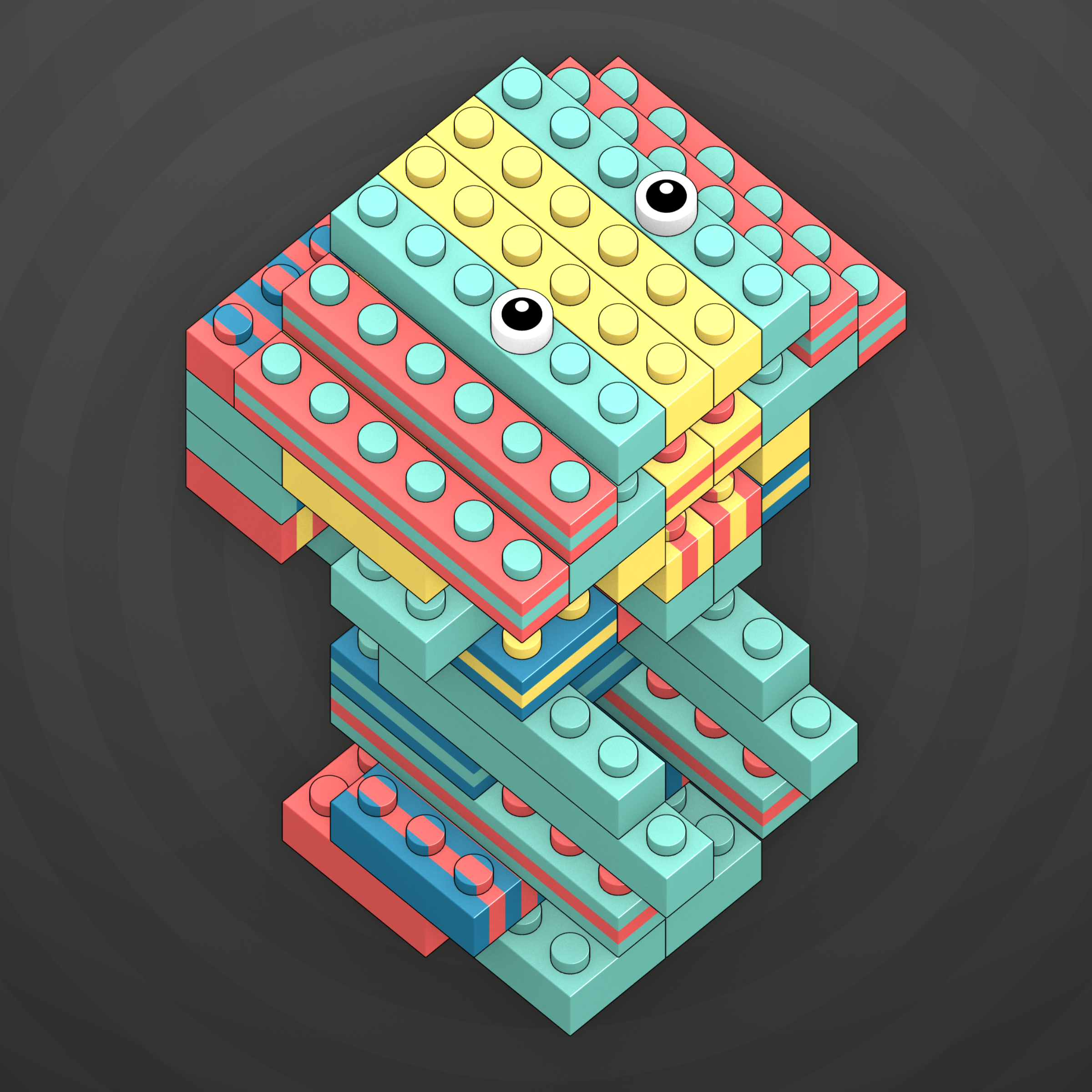 Art Blocks - Art Blocks v2 - Click #813 - NFT # 263000813