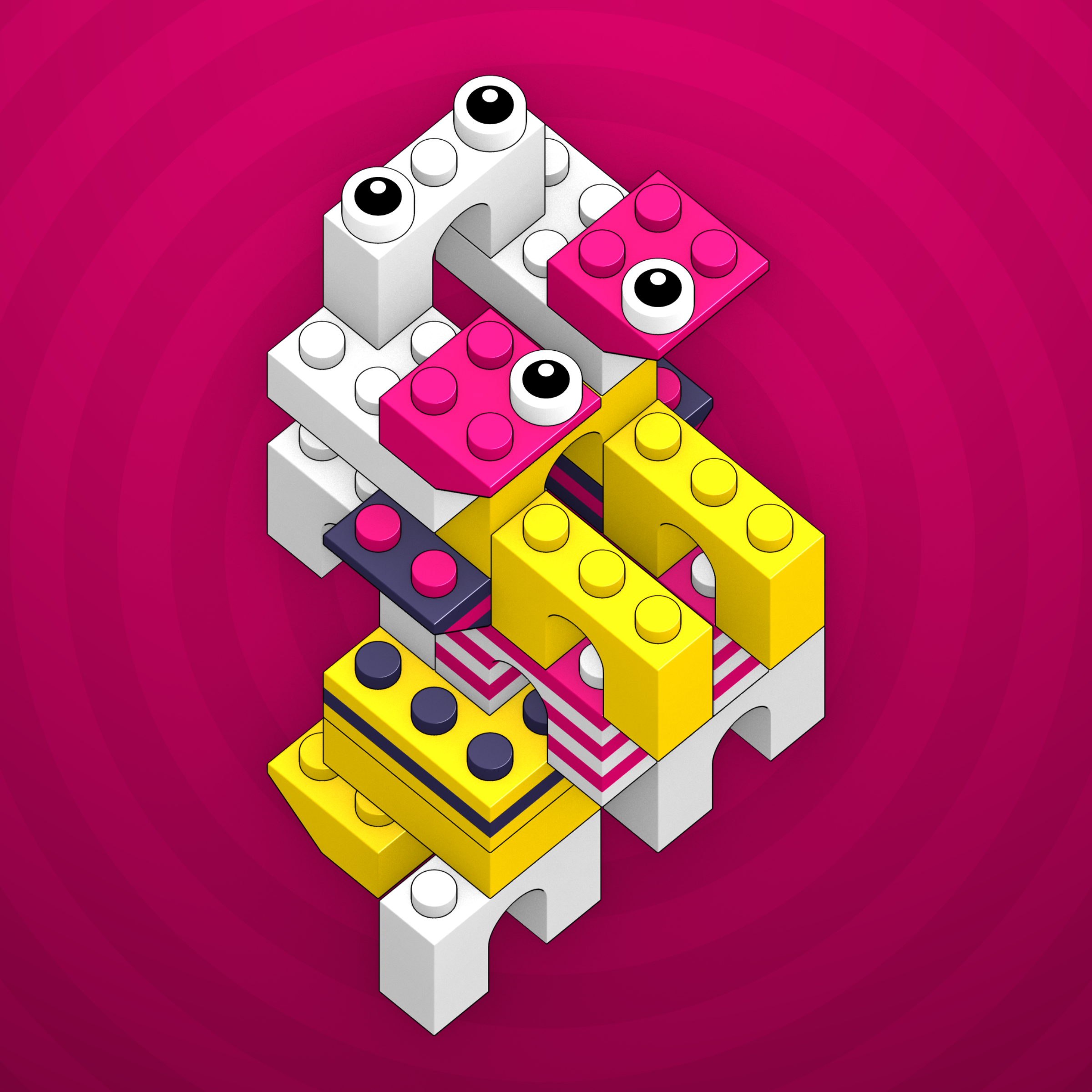 Art Blocks - Art Blocks v2 - Click #815 - NFT # 263000815