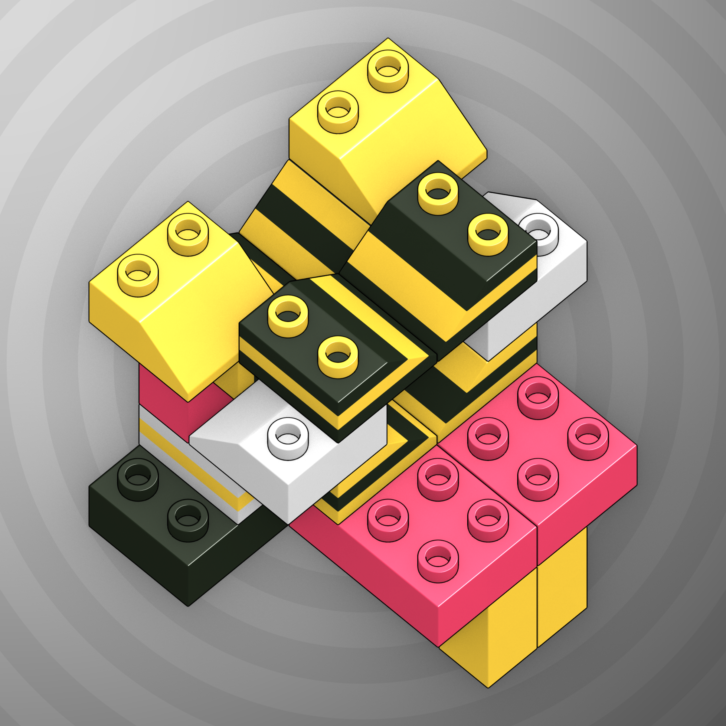 Art Blocks - Art Blocks v2 - Click #821 - NFT # 263000821