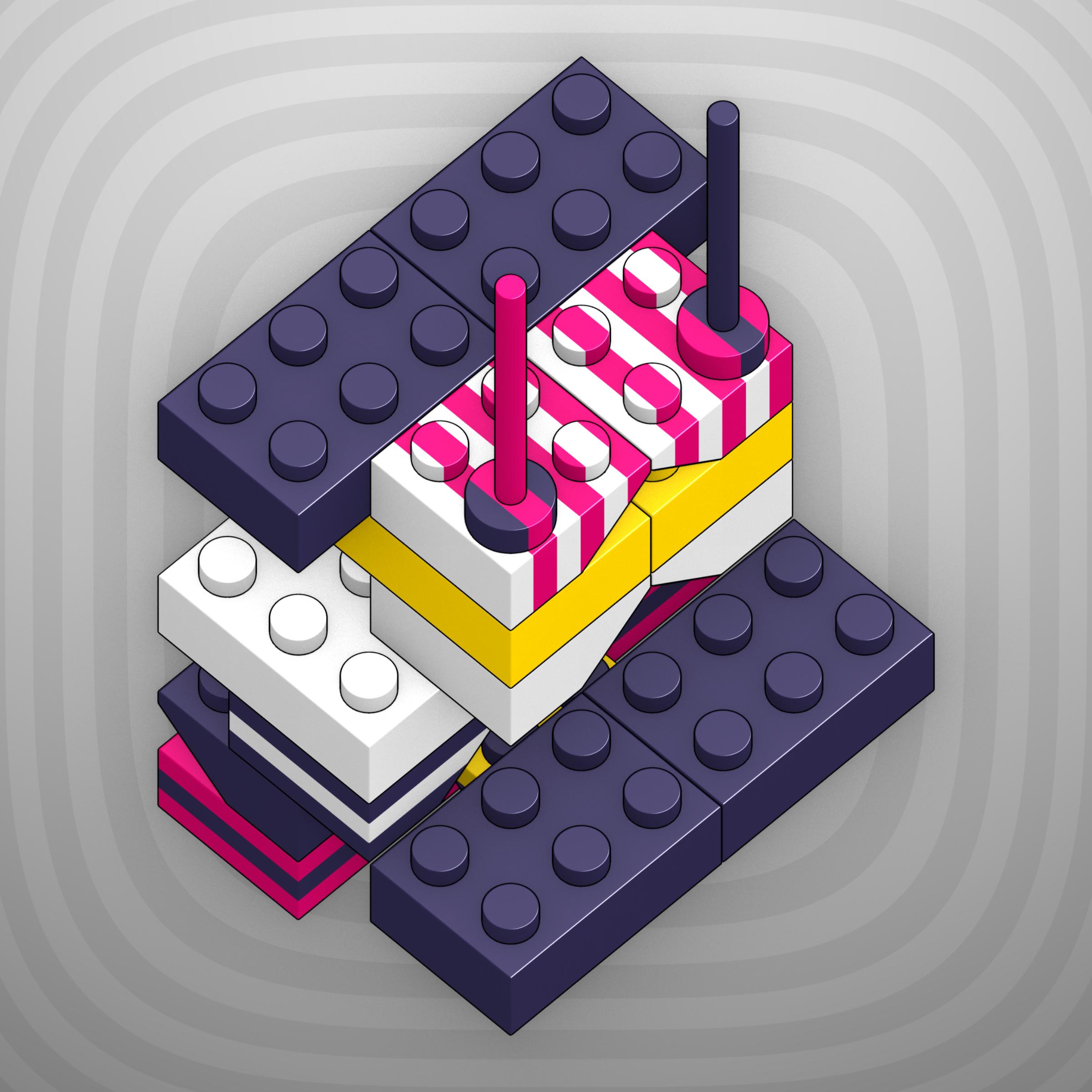 Art Blocks - Art Blocks v2 - Click #823 - NFT # 263000823