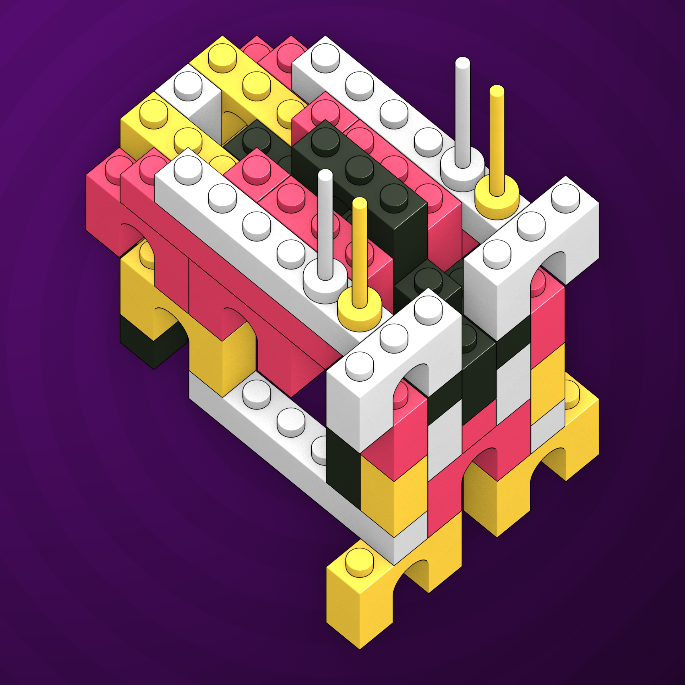 Art Blocks - Art Blocks v2 - Click #824 - NFT # 263000824