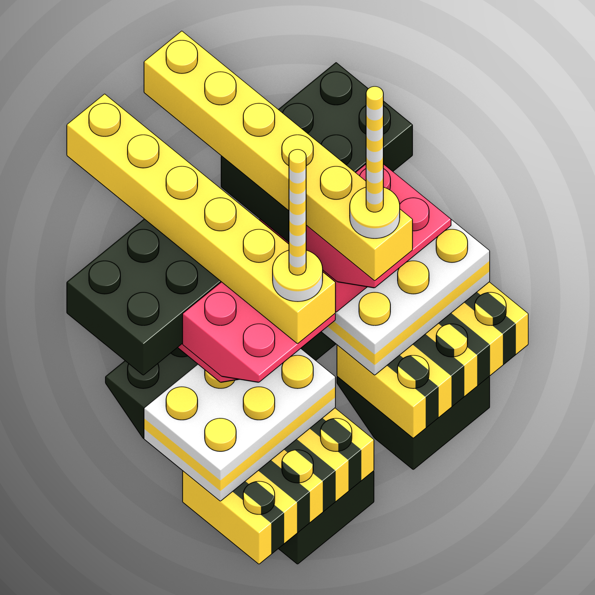 Art Blocks - Art Blocks v2 - Click #825 - NFT # 263000825