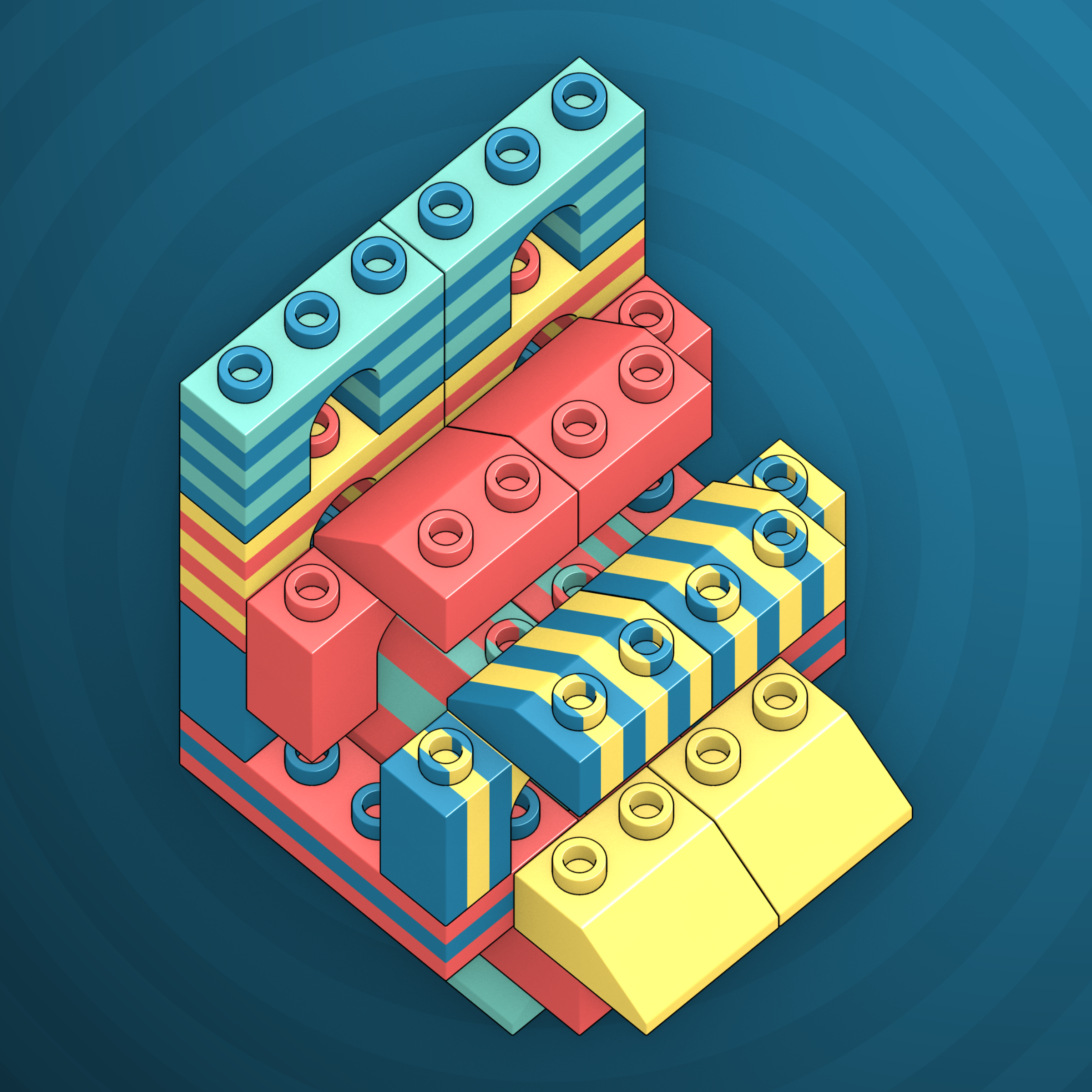 Art Blocks - Art Blocks v2 - Click #829 - NFT # 263000829