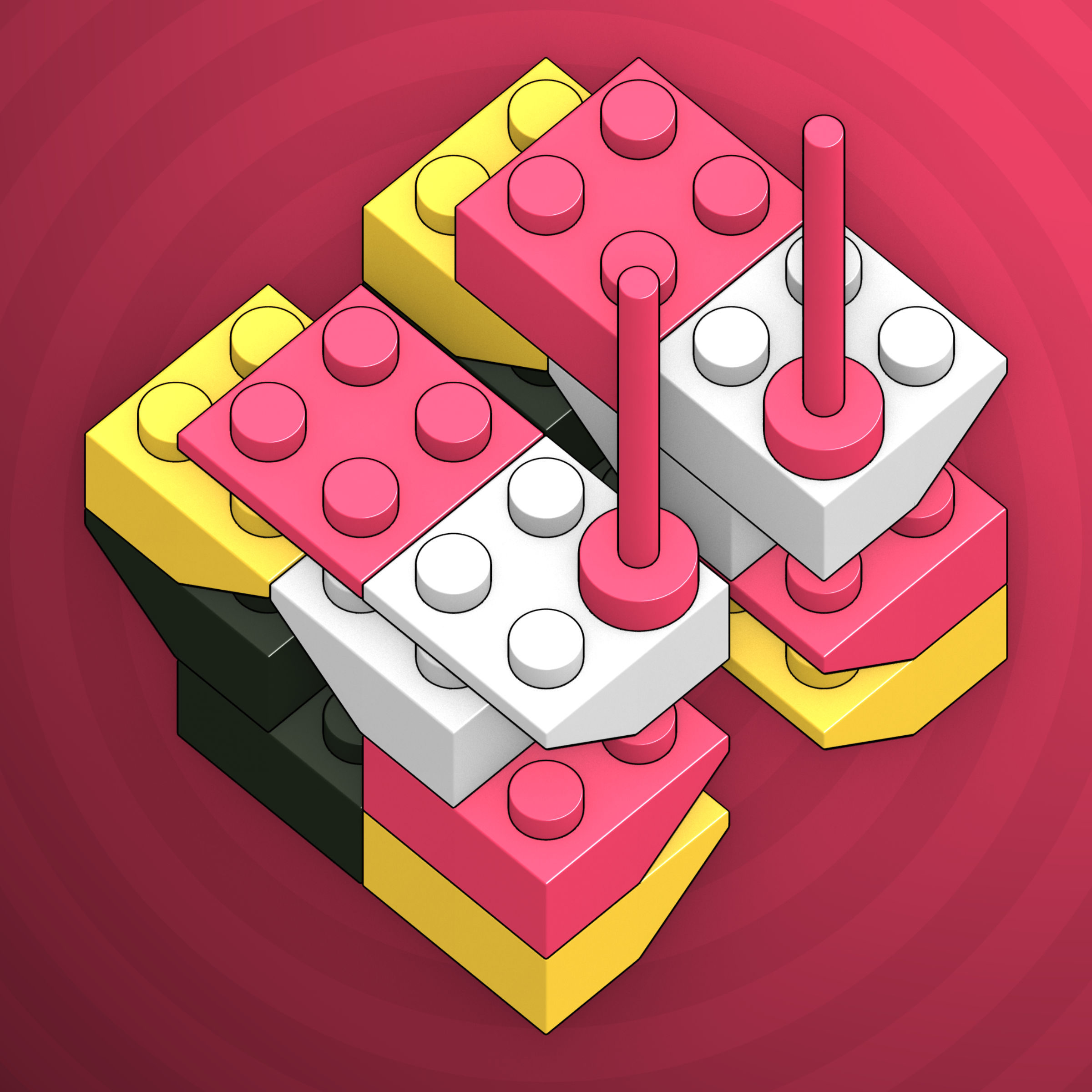 Art Blocks - Art Blocks v2 - Click #831 - NFT # 263000831