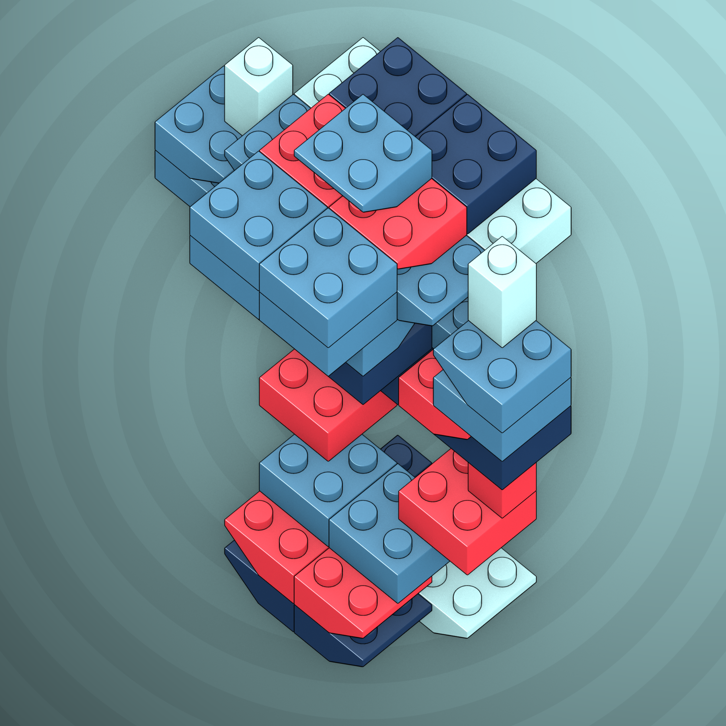 Art Blocks - Art Blocks v2 - Click #834 - NFT # 263000834