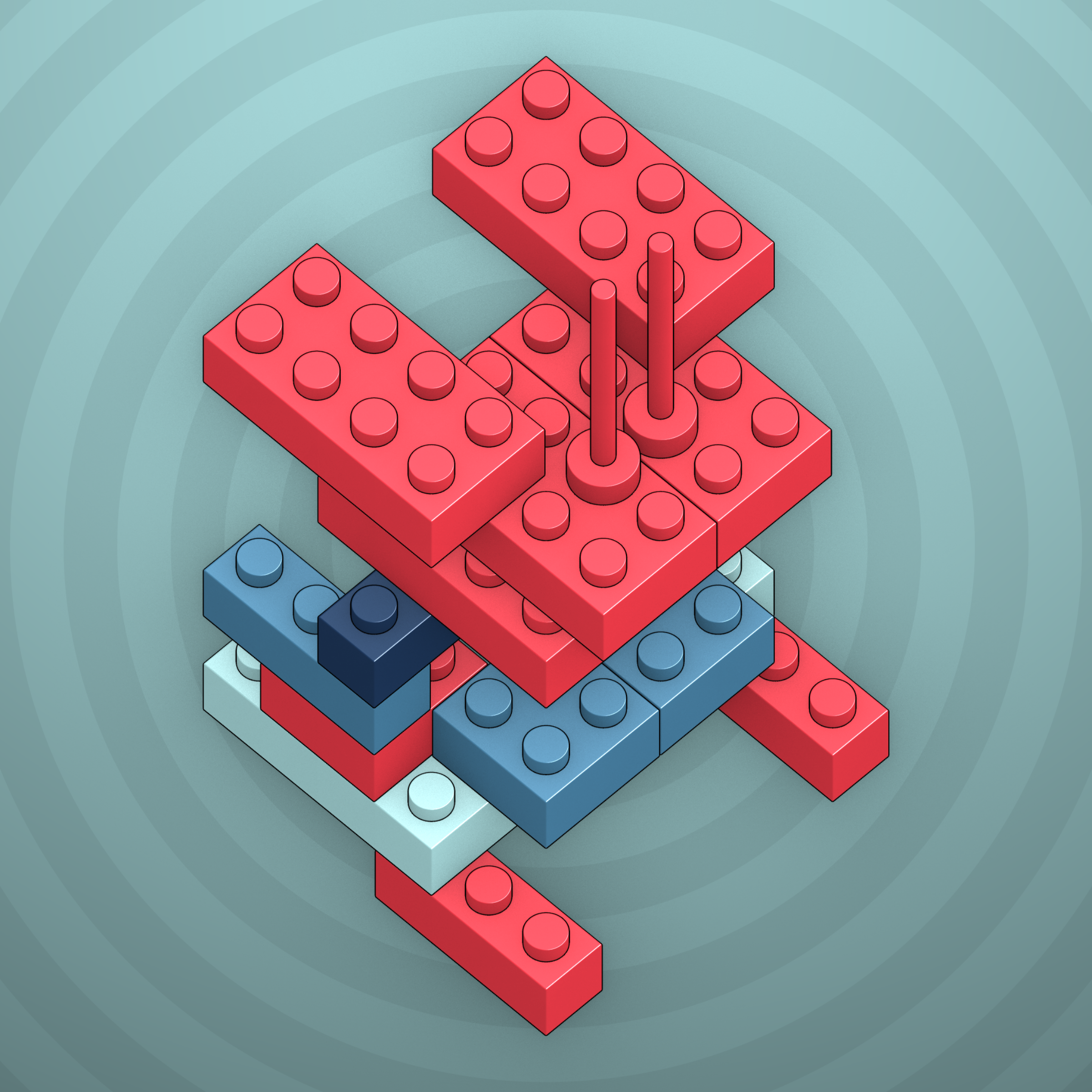 Art Blocks - Art Blocks v2 - Click #835 - NFT # 263000835