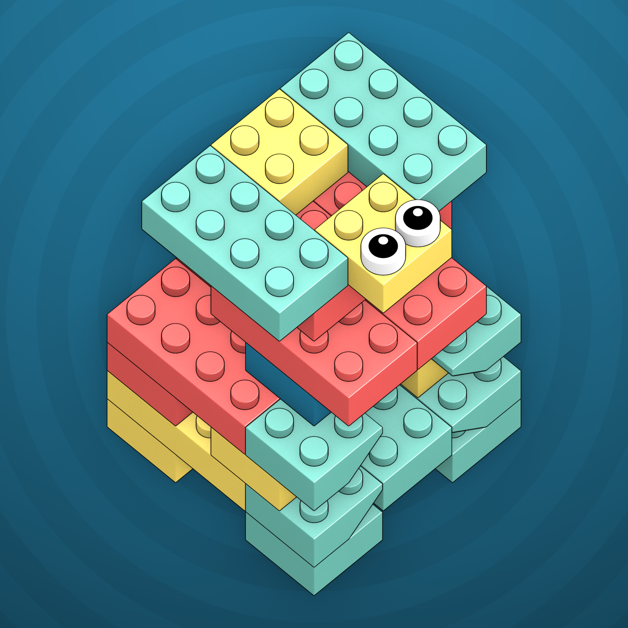 Art Blocks - Art Blocks v2 - Click #861 - NFT # 263000861