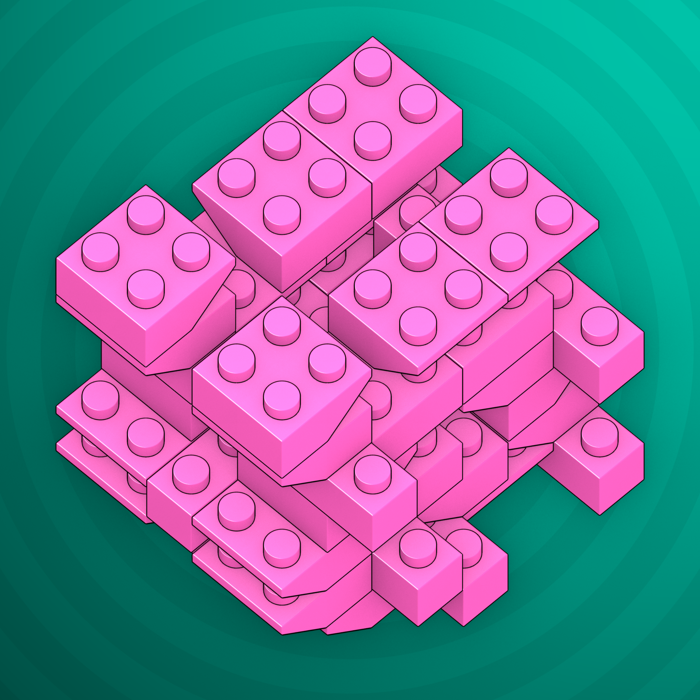 Art Blocks - Art Blocks v2 - Click #868 - NFT # 263000868