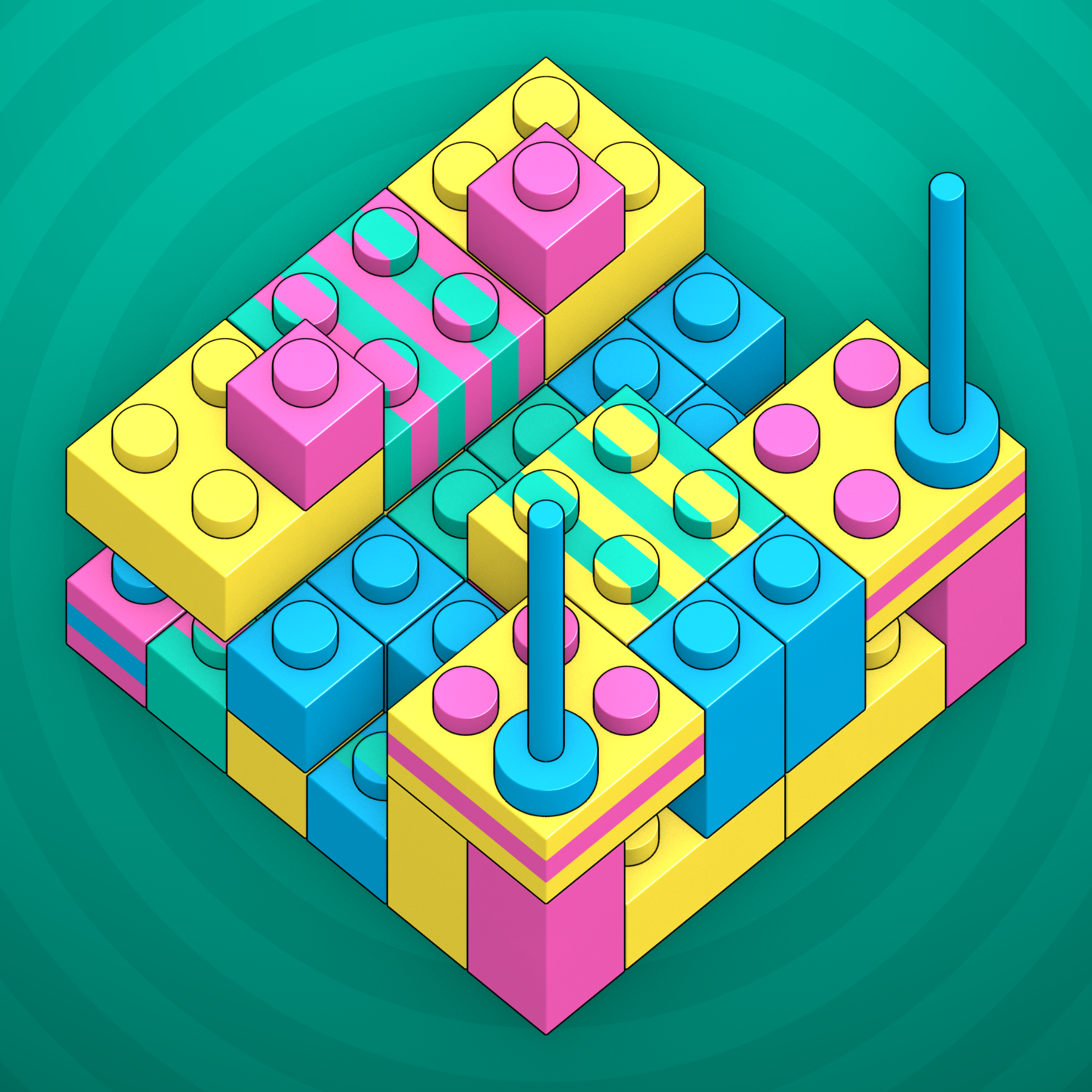 Art Blocks - Art Blocks v2 - Click #869 - NFT # 263000869