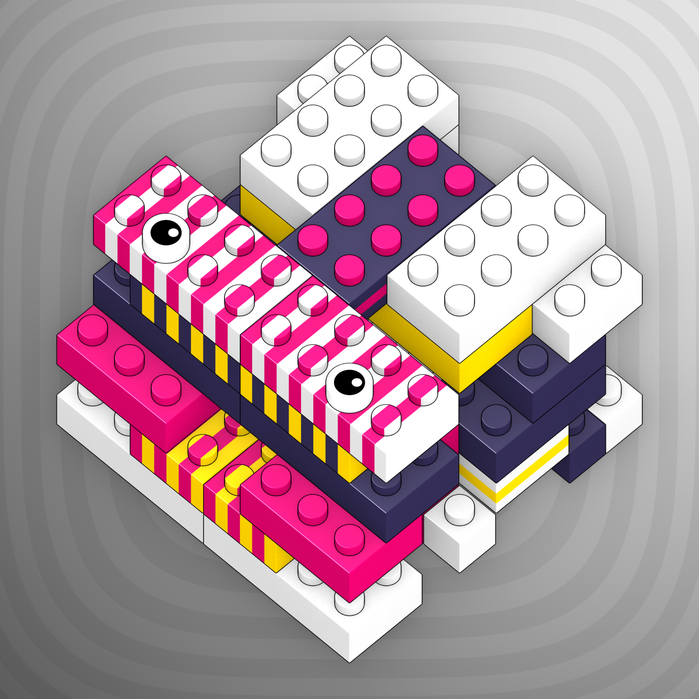 Art Blocks - Art Blocks v2 - Click #870 - NFT # 263000870