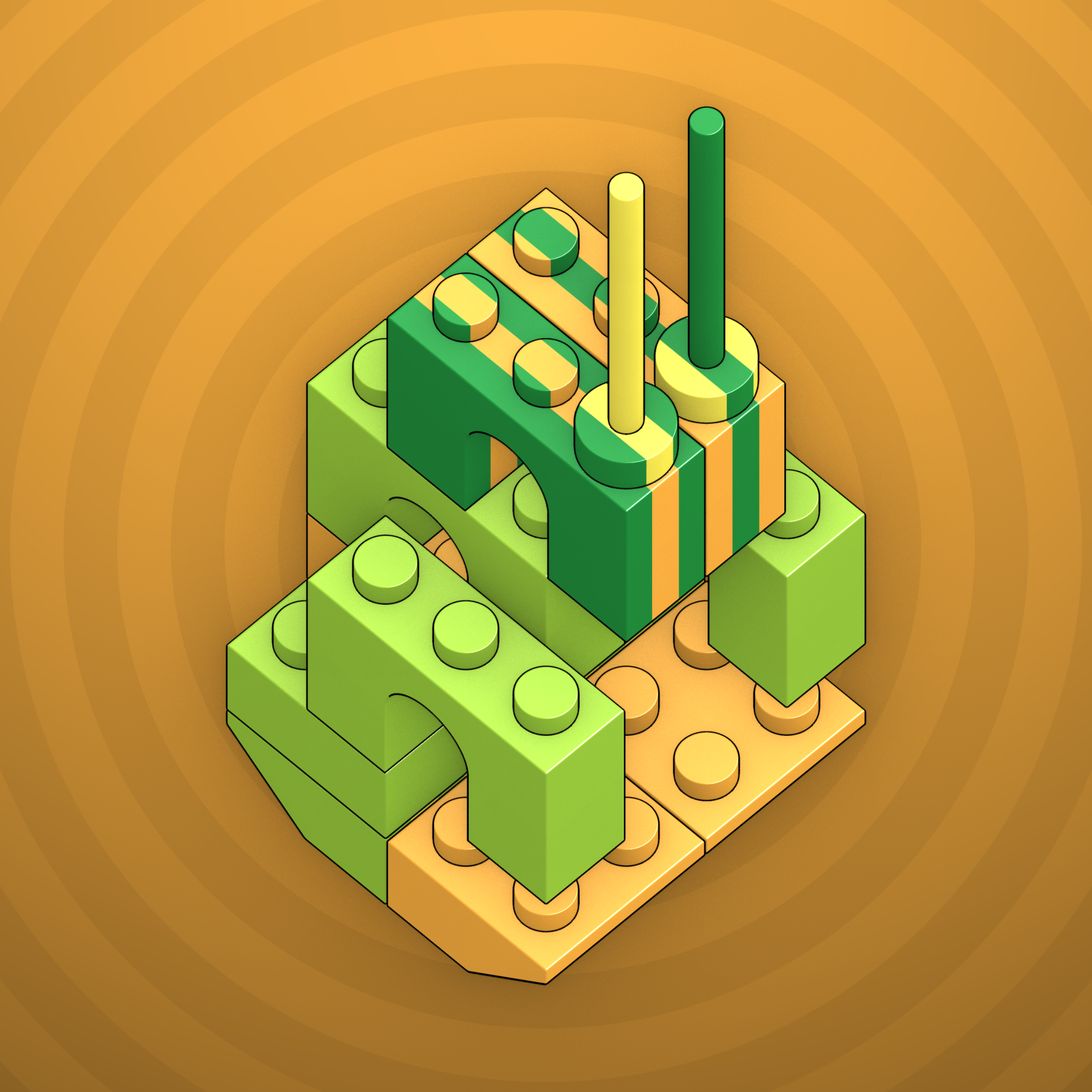 Art Blocks - Art Blocks v2 - Click #871 - NFT # 263000871