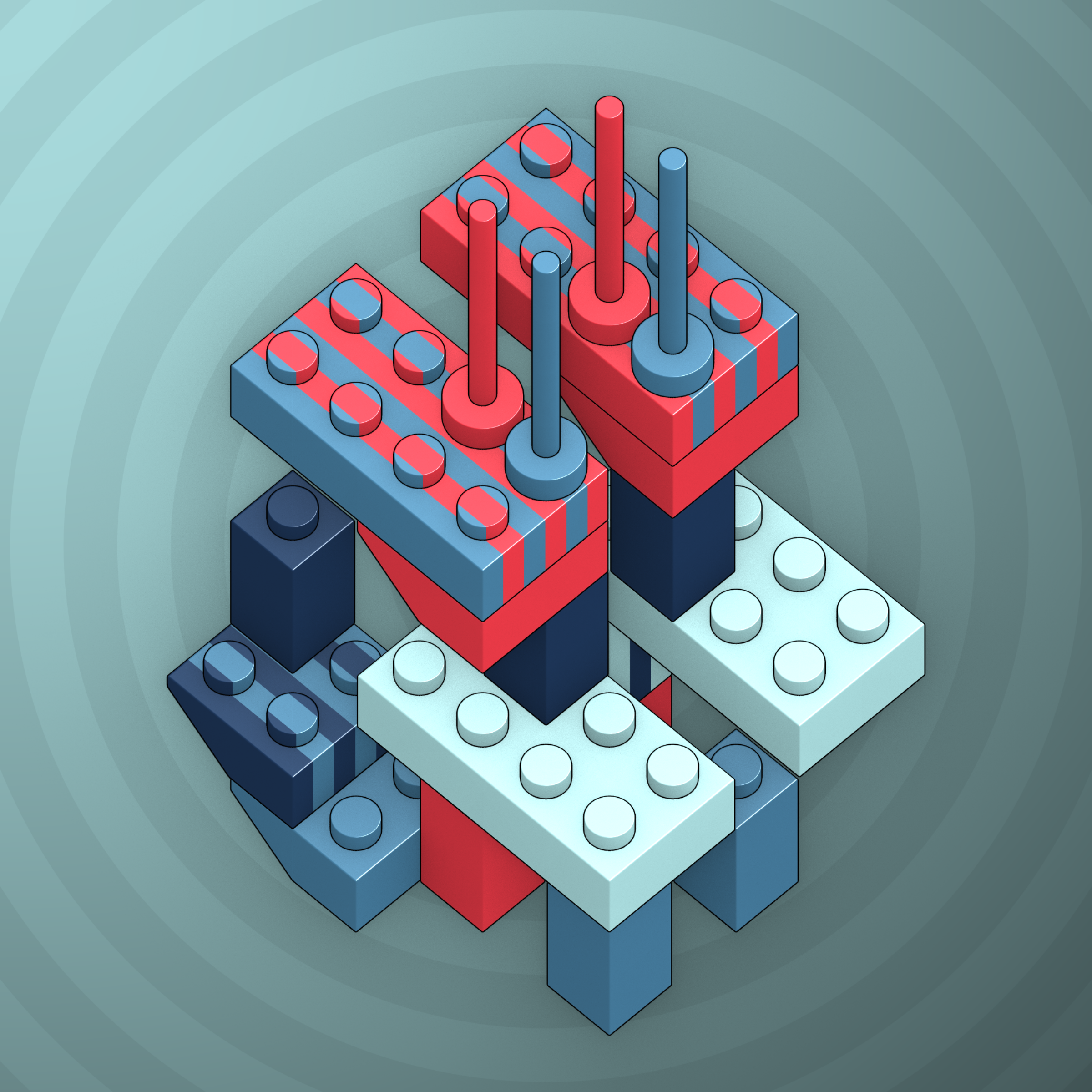 Art Blocks - Art Blocks v2 - Click #877 - NFT # 263000877