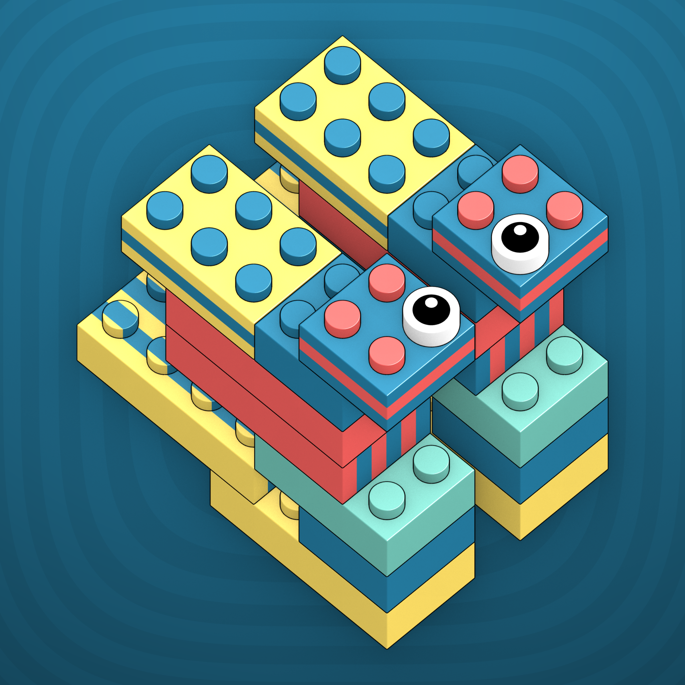 Art Blocks - Art Blocks v2 - Click #881 - NFT # 263000881