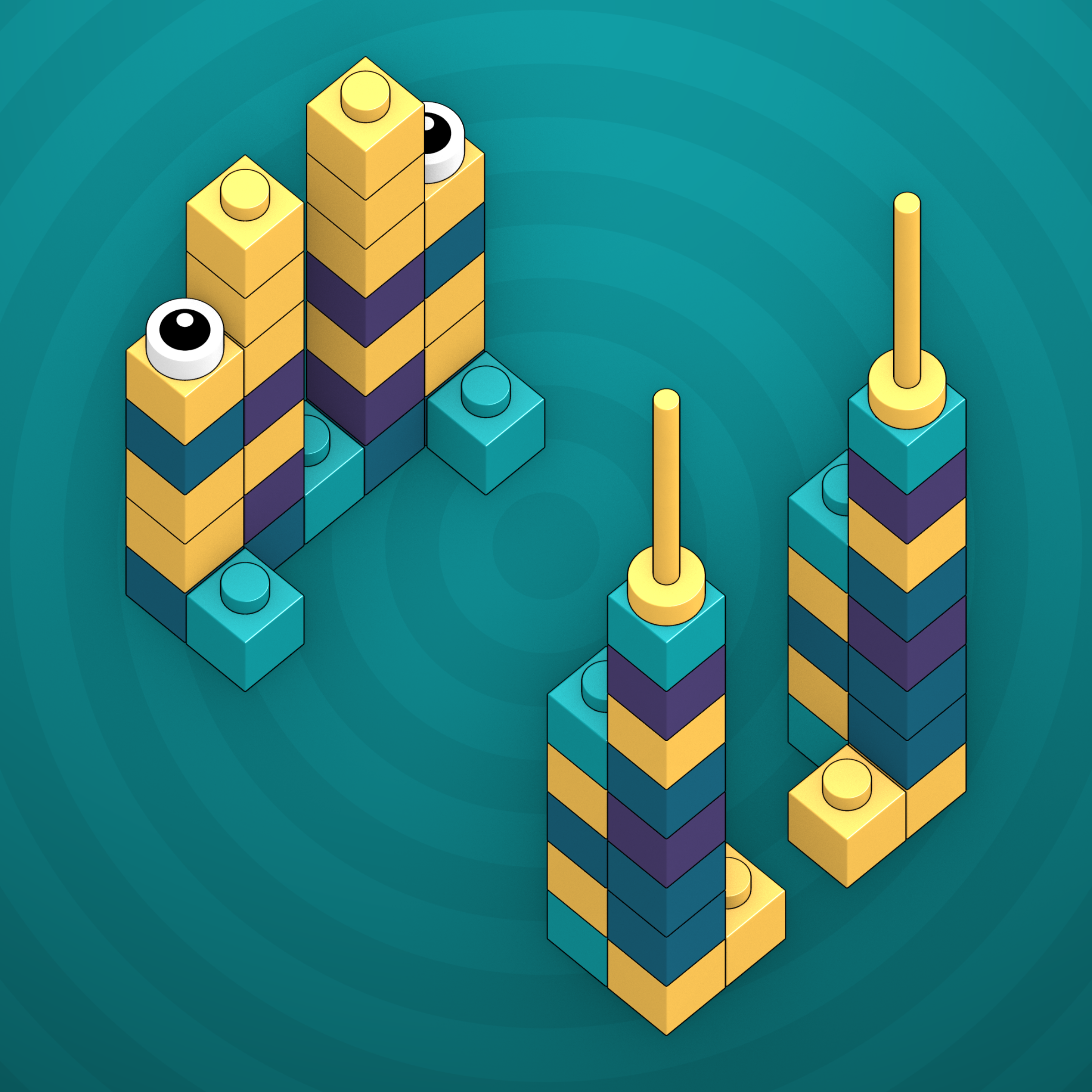 Art Blocks - Art Blocks v2 - Click #883 - NFT # 263000883