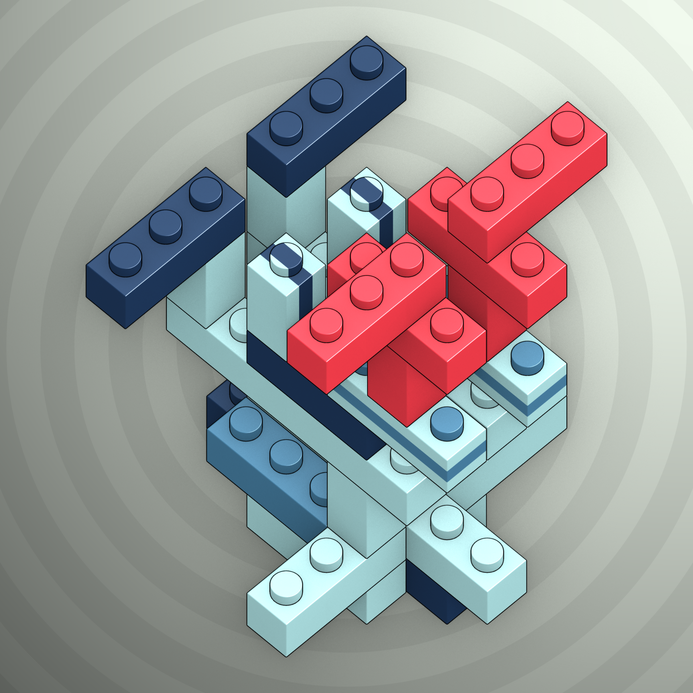 Art Blocks - Art Blocks v2 - Click #887 - NFT # 263000887