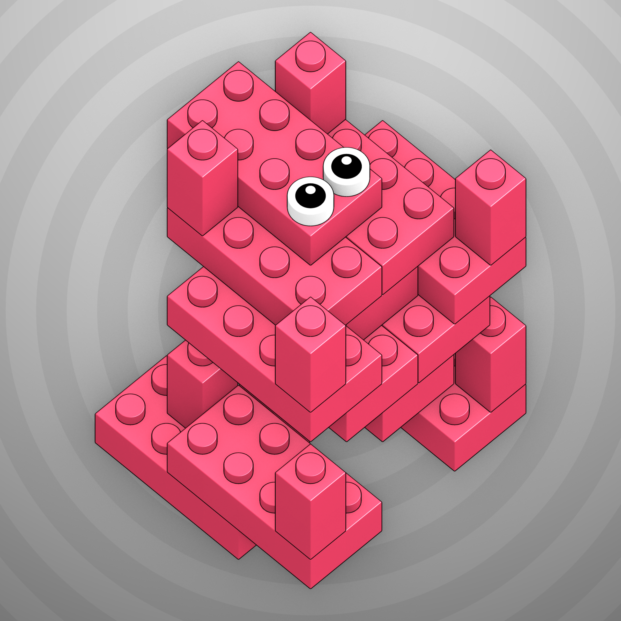 Art Blocks - Art Blocks v2 - Click #890 - NFT # 263000890