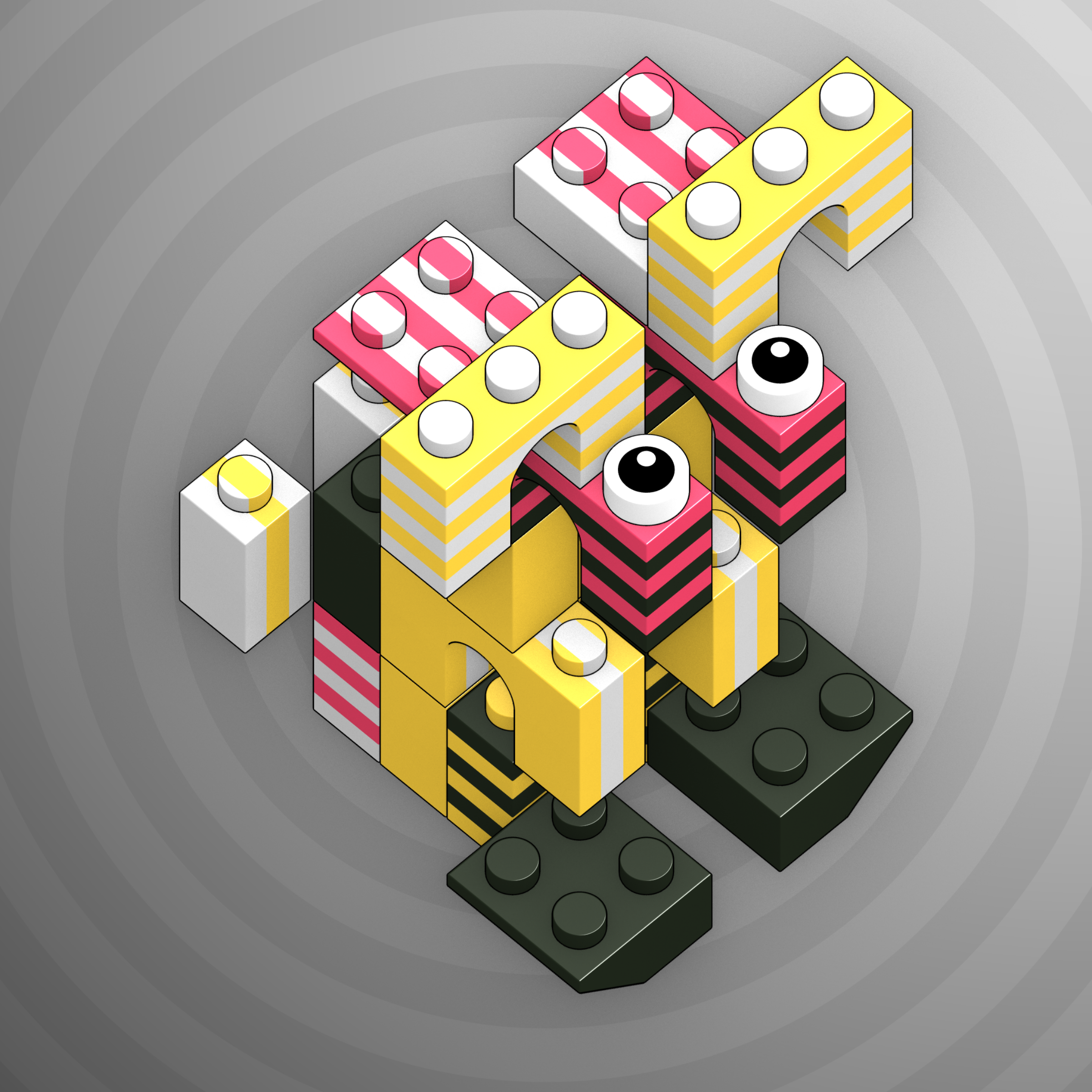 Art Blocks - Art Blocks v2 - Click #892 - NFT # 263000892