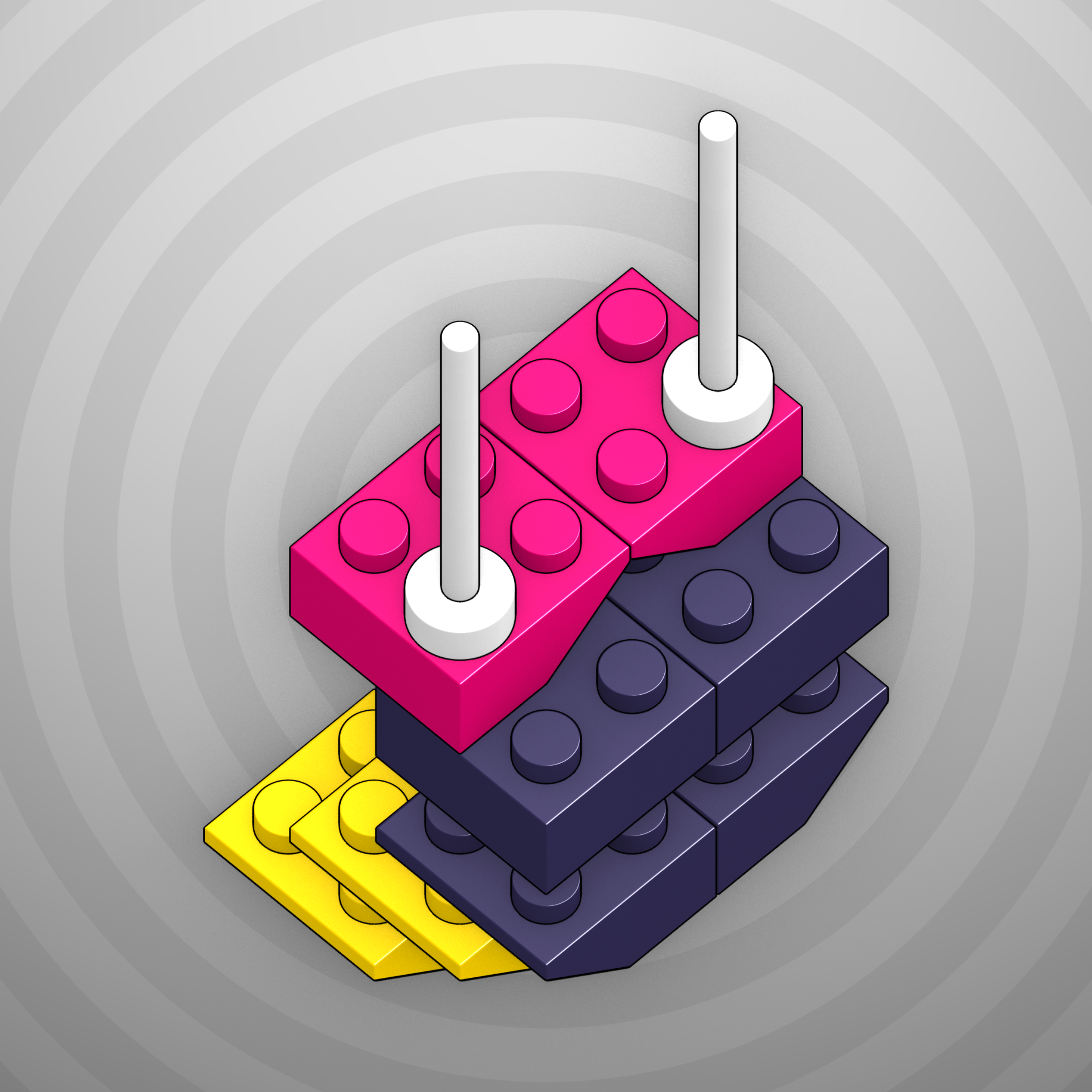 Art Blocks - Art Blocks v2 - Click #897 - NFT # 263000897