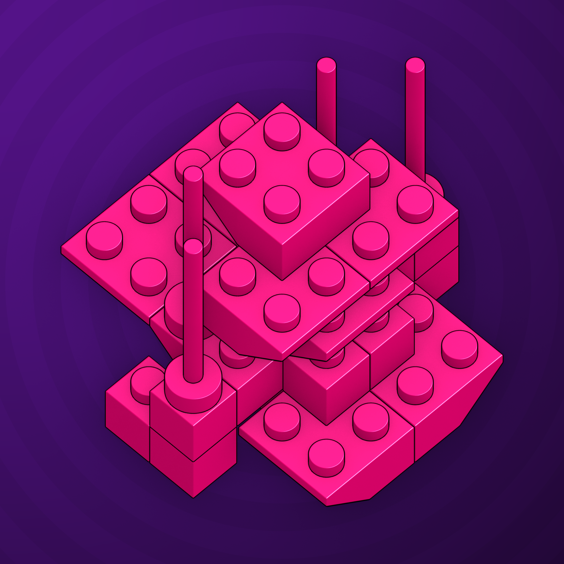 Art Blocks - Art Blocks v2 - Click #901 - NFT # 263000901