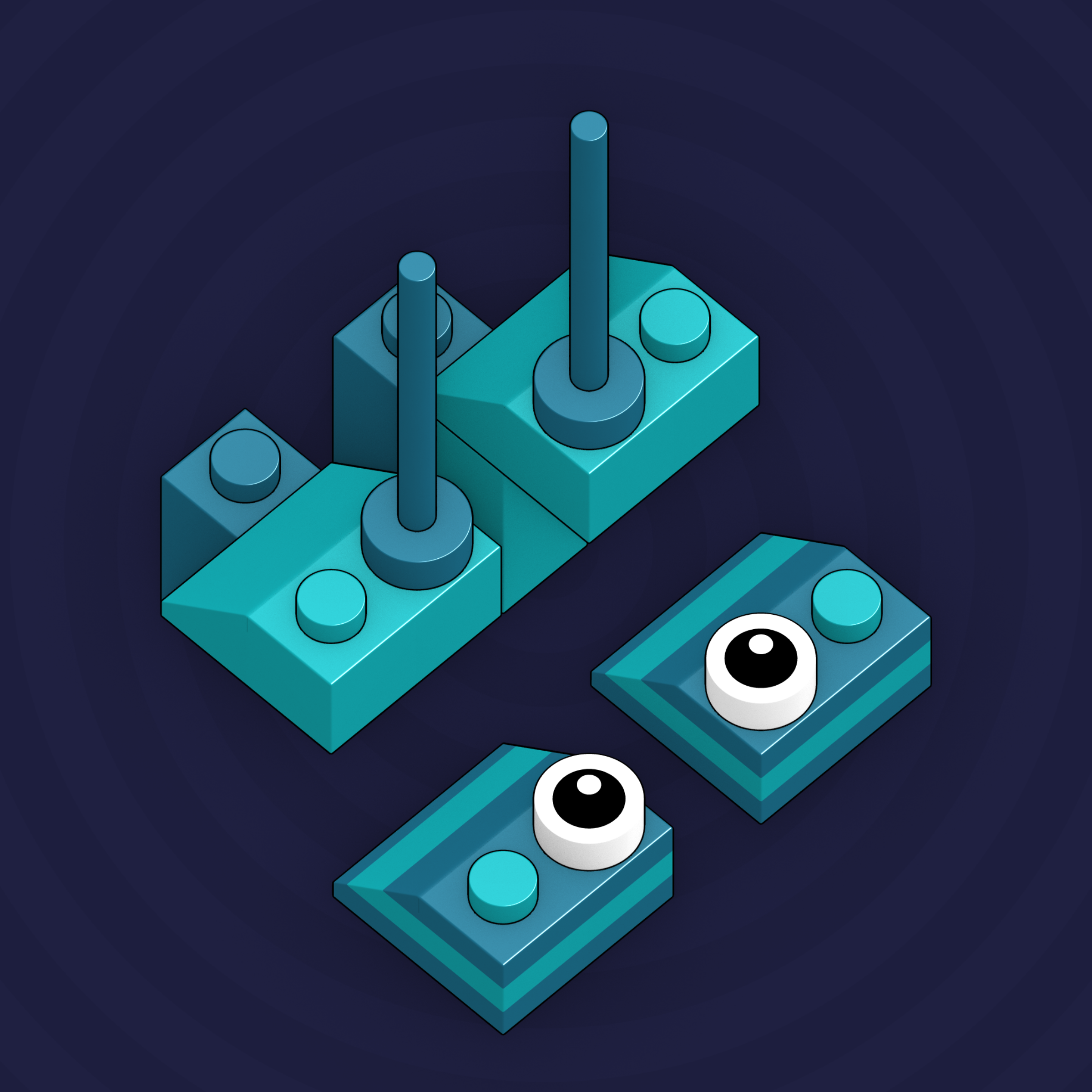 Art Blocks - Art Blocks v2 - Click #908 - NFT # 263000908