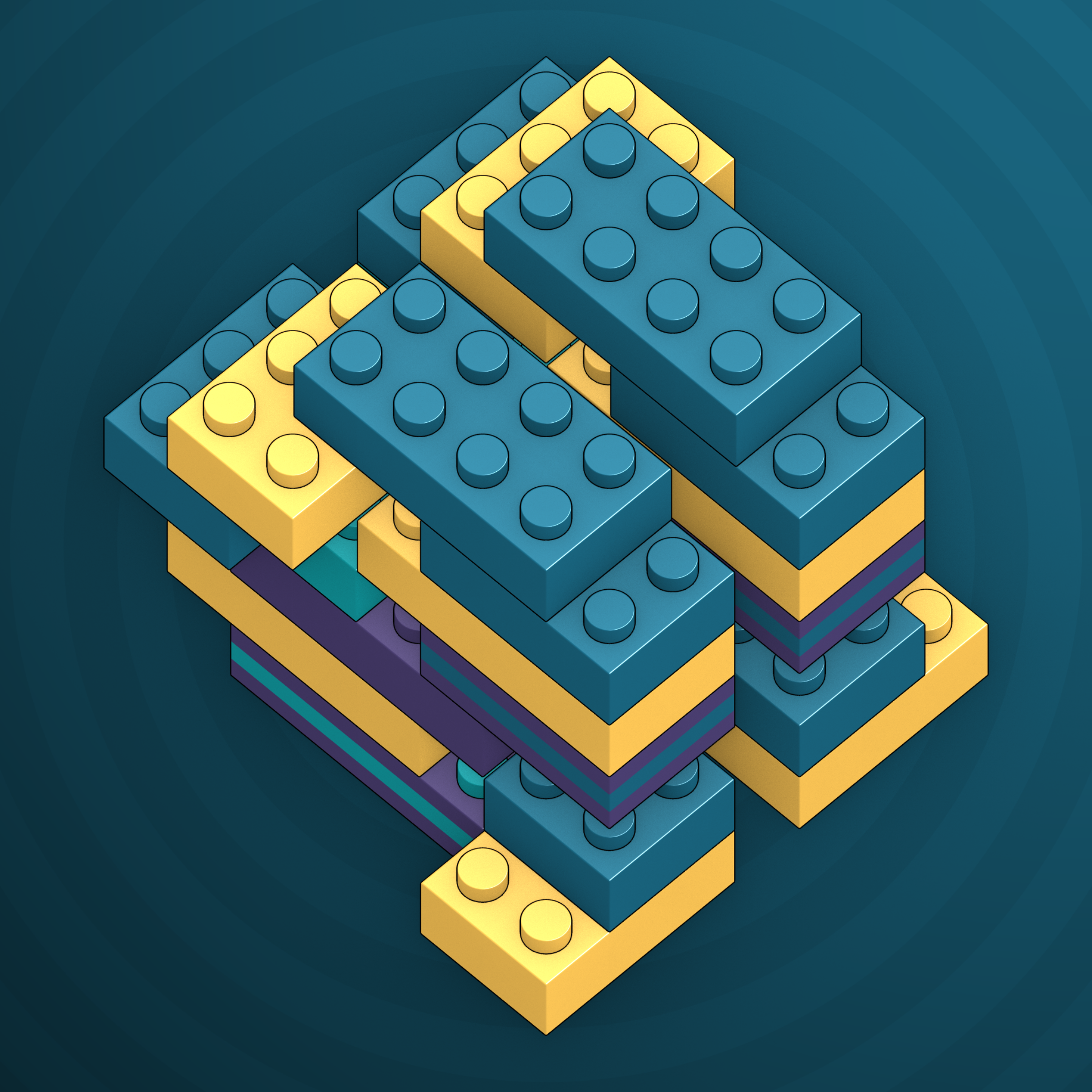 Art Blocks - Art Blocks v2 - Click #913 - NFT # 263000913