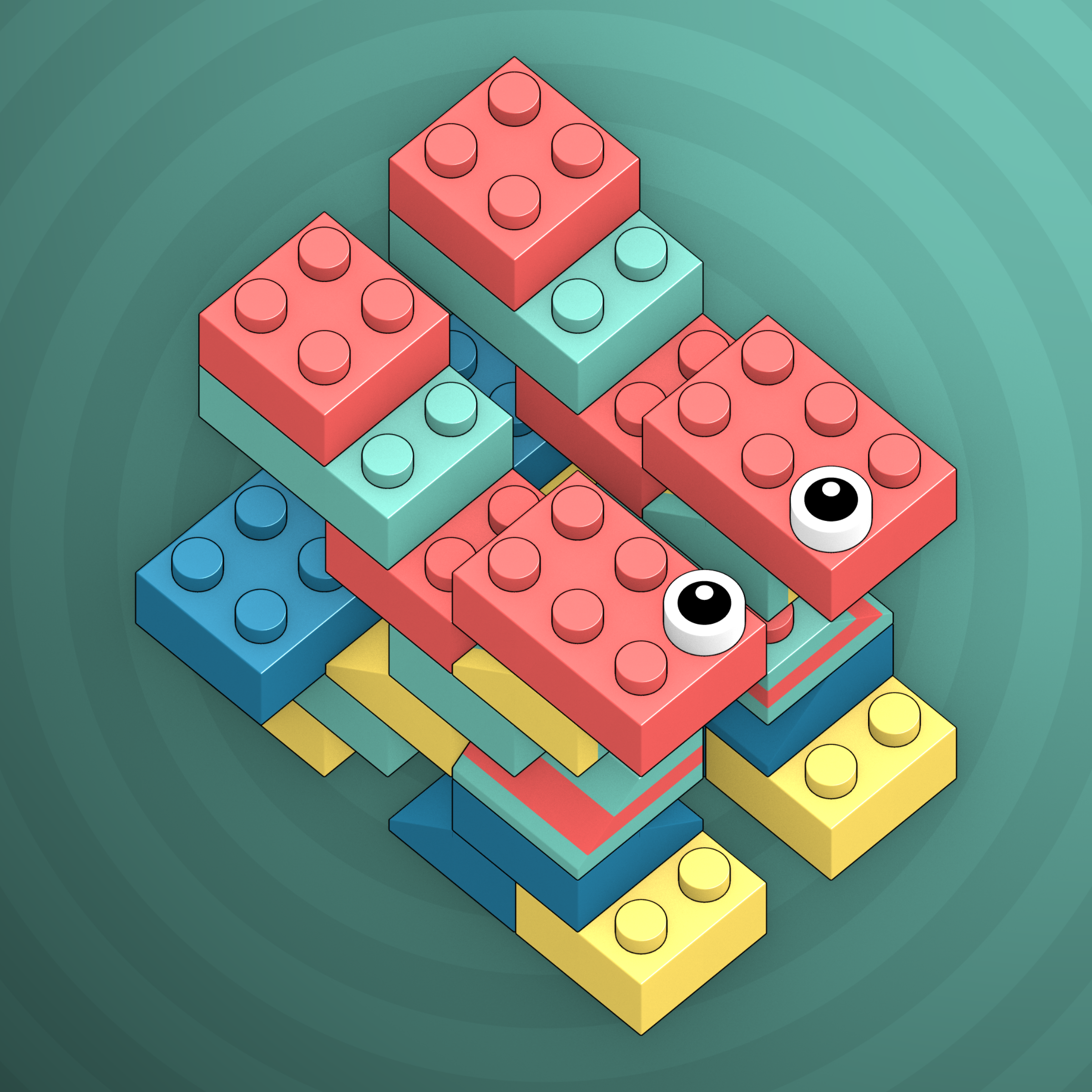 Art Blocks - Art Blocks v2 - Click #920 - NFT # 263000920