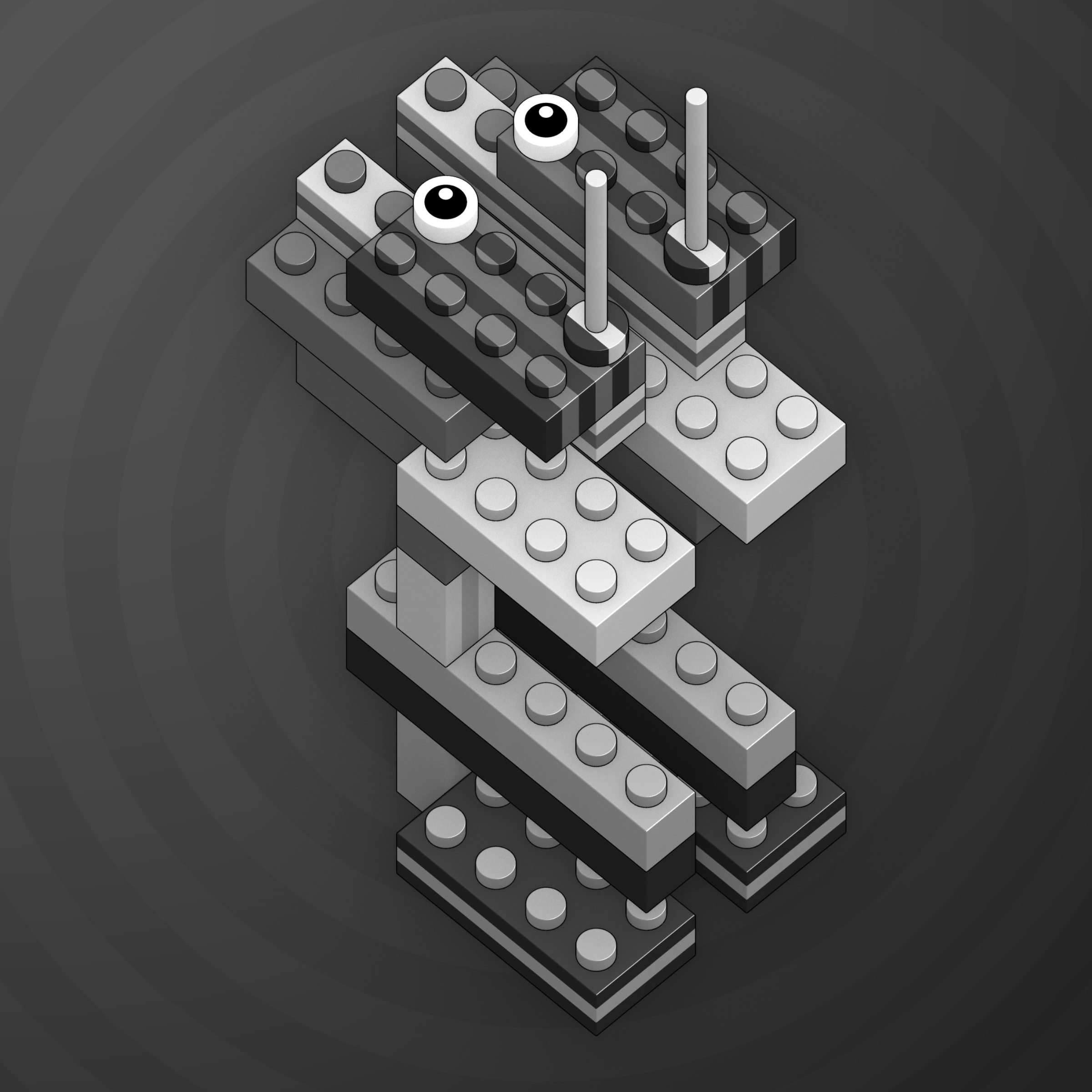 Art Blocks - Art Blocks v2 - Click #923 - NFT # 263000923