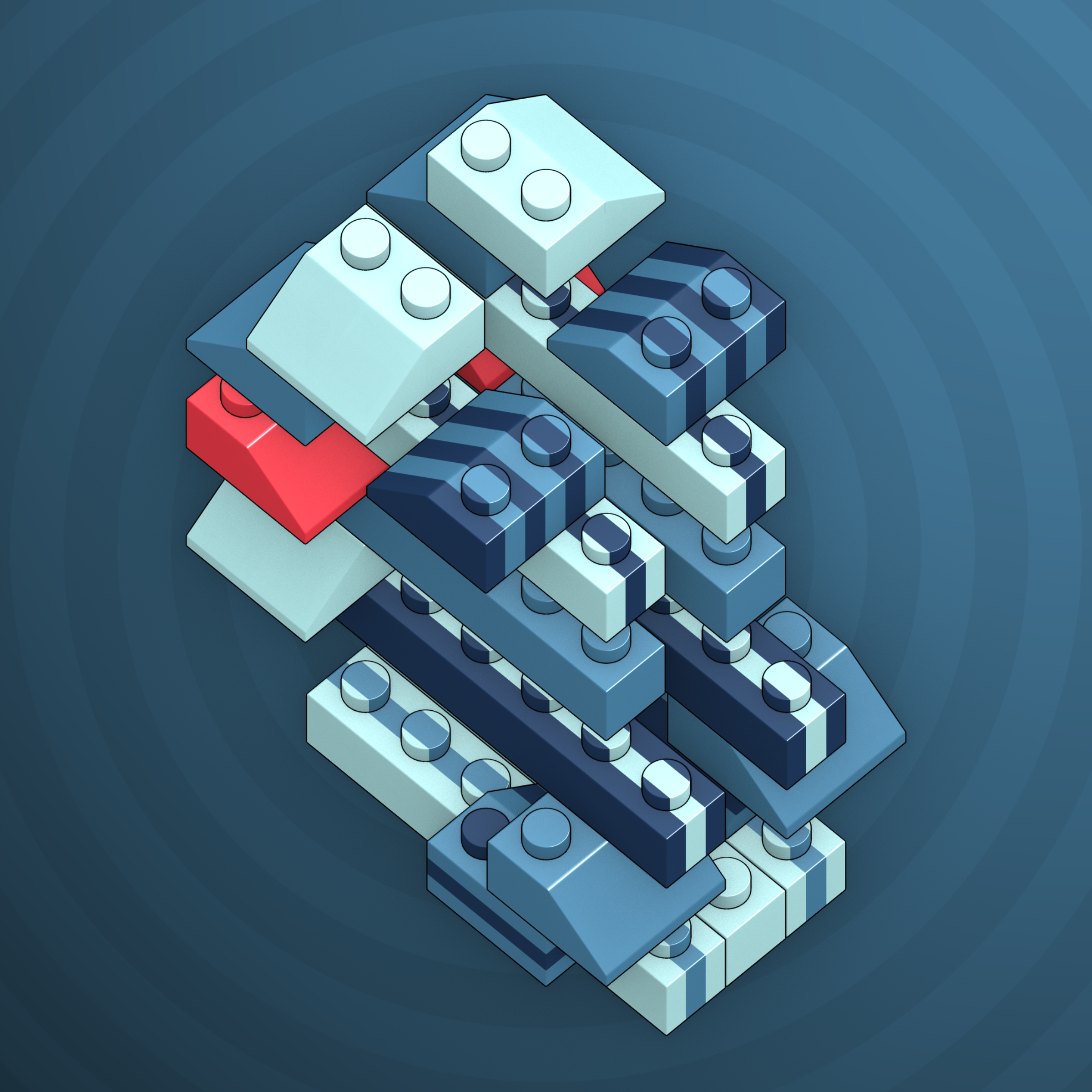 Art Blocks - Art Blocks v2 - Click #938 - NFT # 263000938