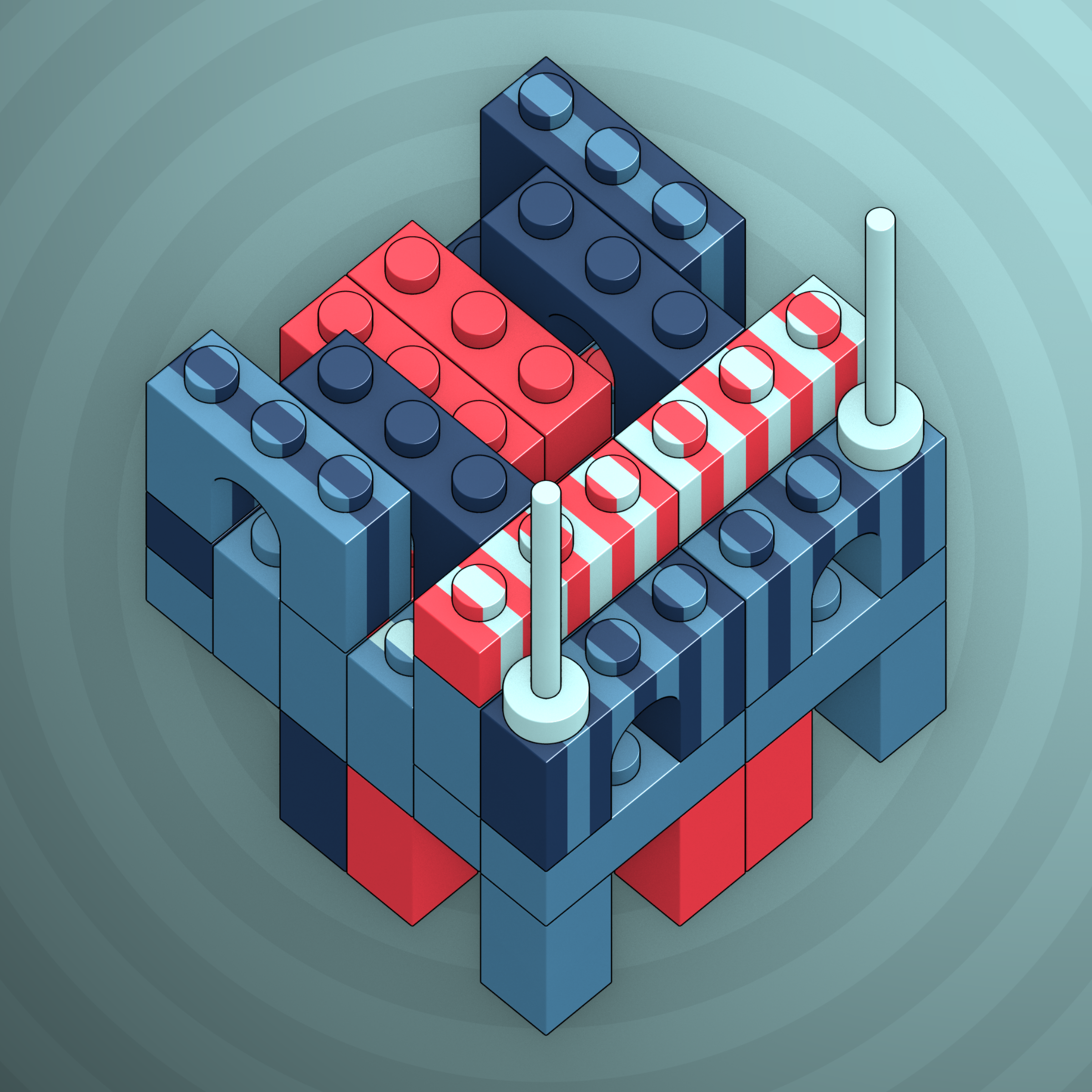 Art Blocks - Art Blocks v2 - Click #940 - NFT # 263000940