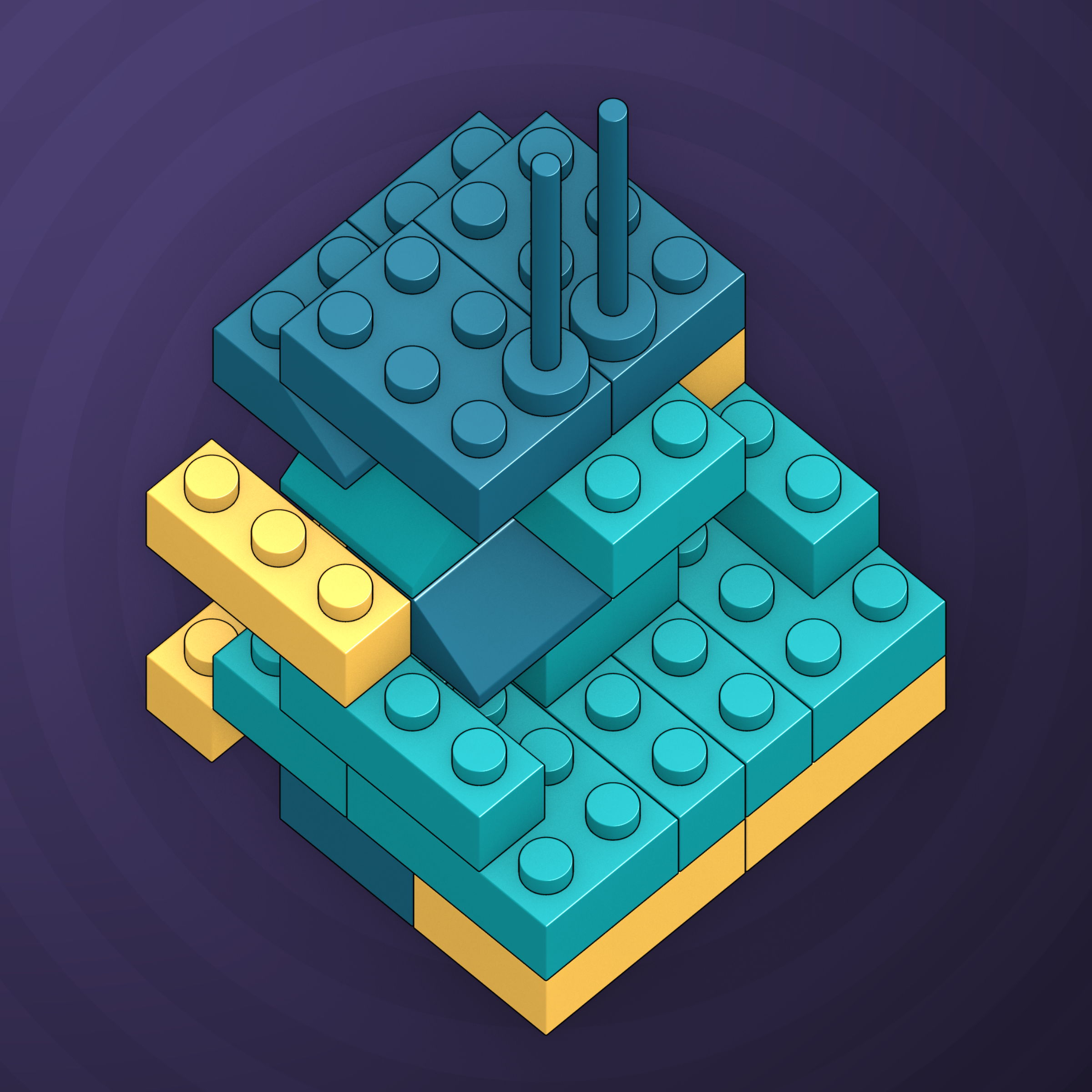 Art Blocks - Art Blocks v2 - Click #941 - NFT # 263000941