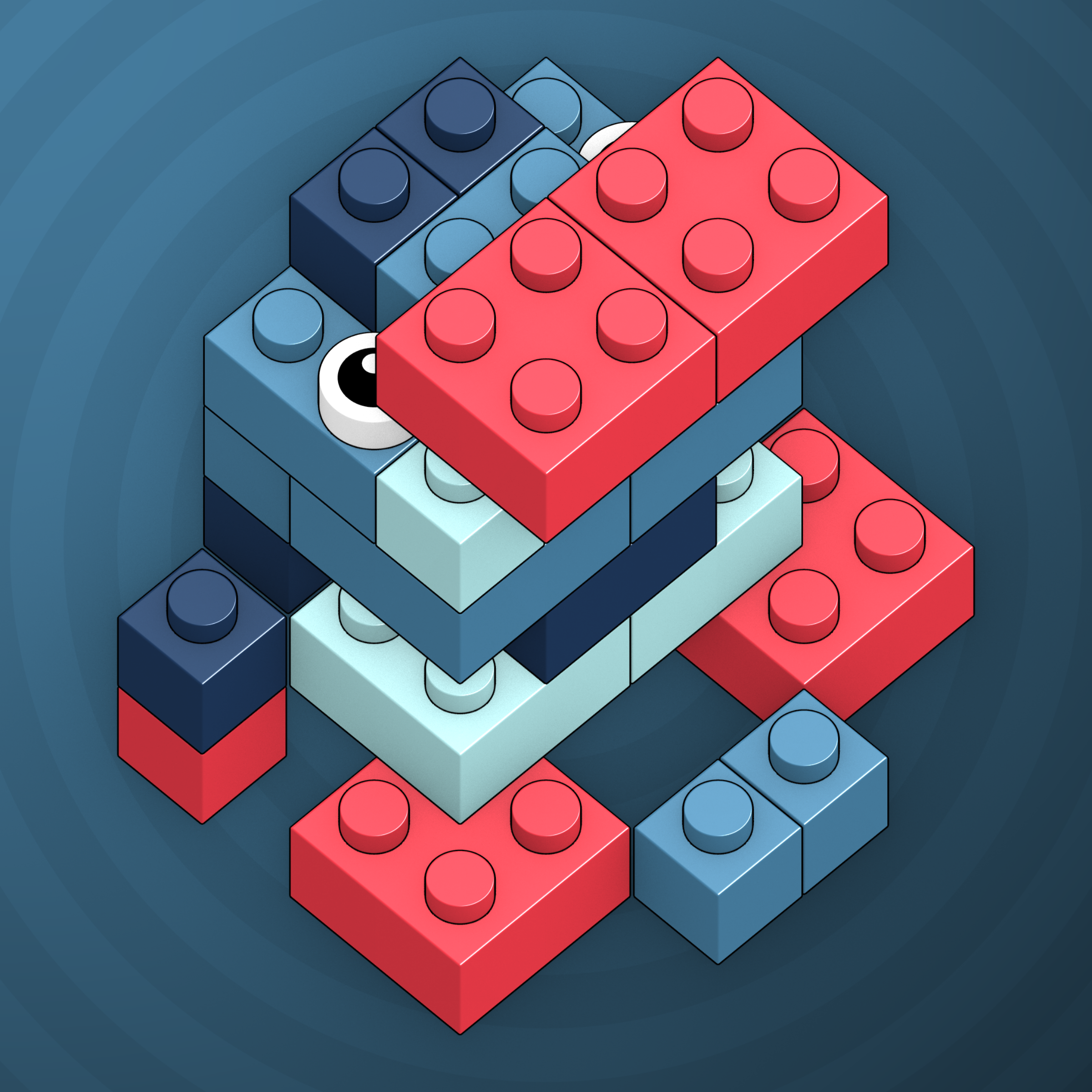 Art Blocks - Art Blocks v2 - Click #952 - NFT # 263000952