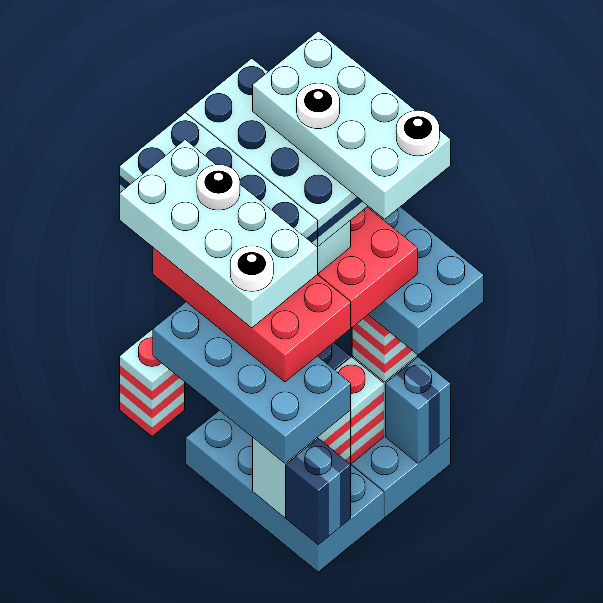 Art Blocks - Art Blocks v2 - Click #954 - NFT # 263000954