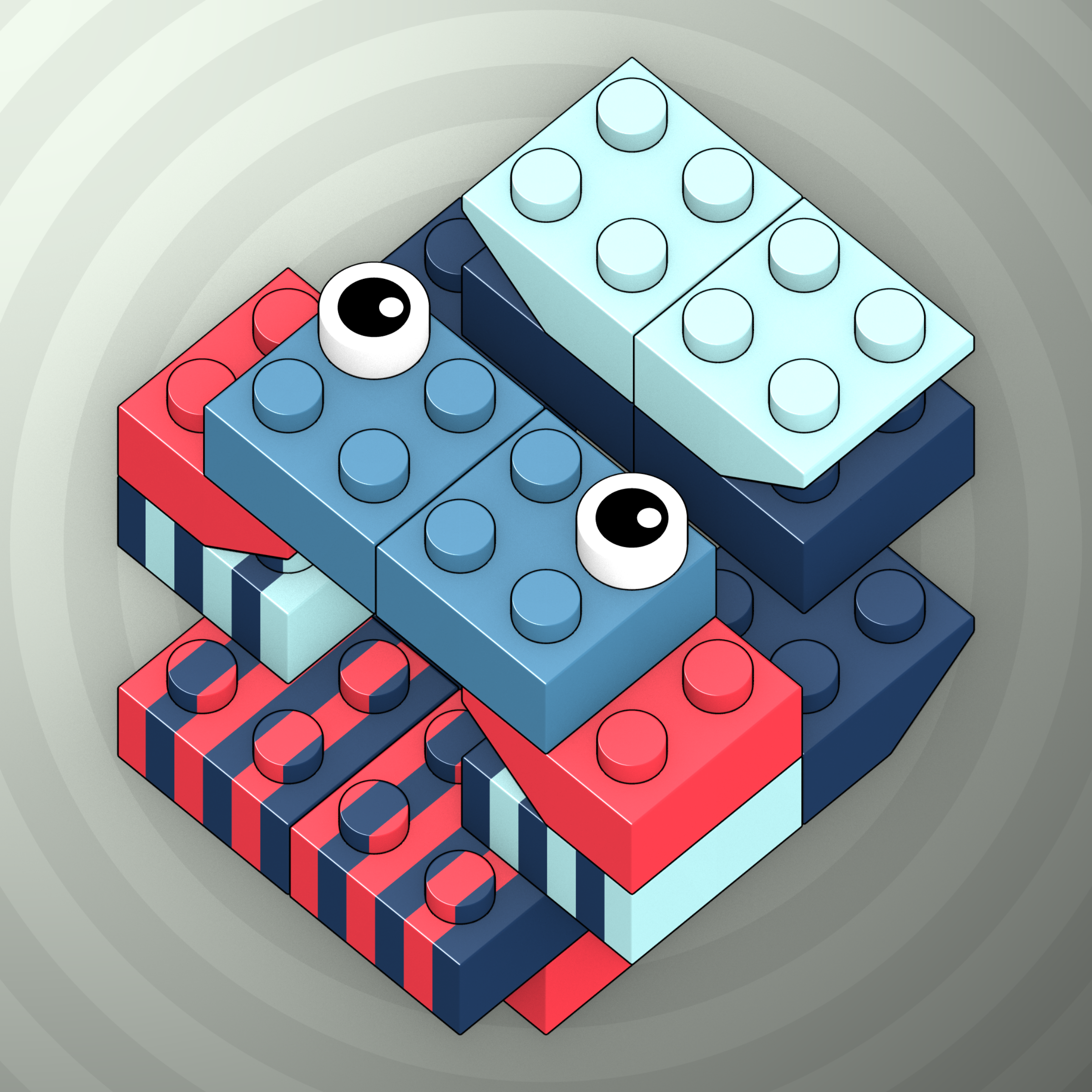 Art Blocks - Art Blocks v2 - Click #956 - NFT # 263000956