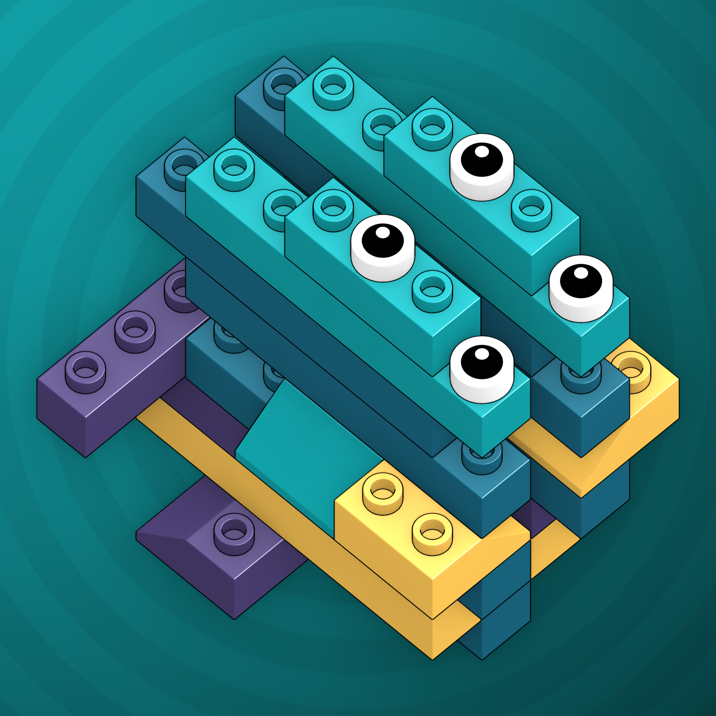 Art Blocks - Art Blocks v2 - Click #959 - NFT # 263000959