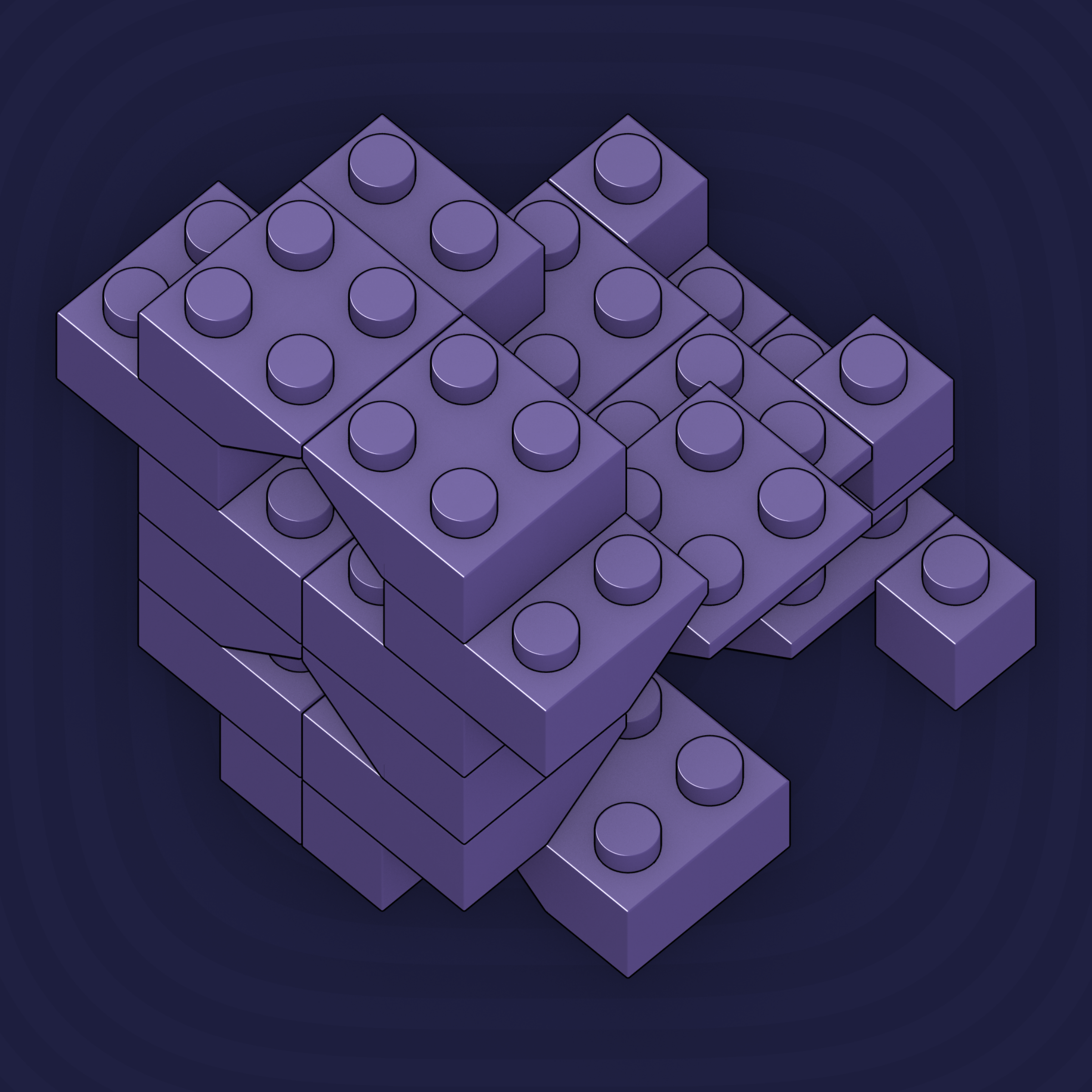 Art Blocks - Art Blocks v2 - Click #966 - NFT # 263000966