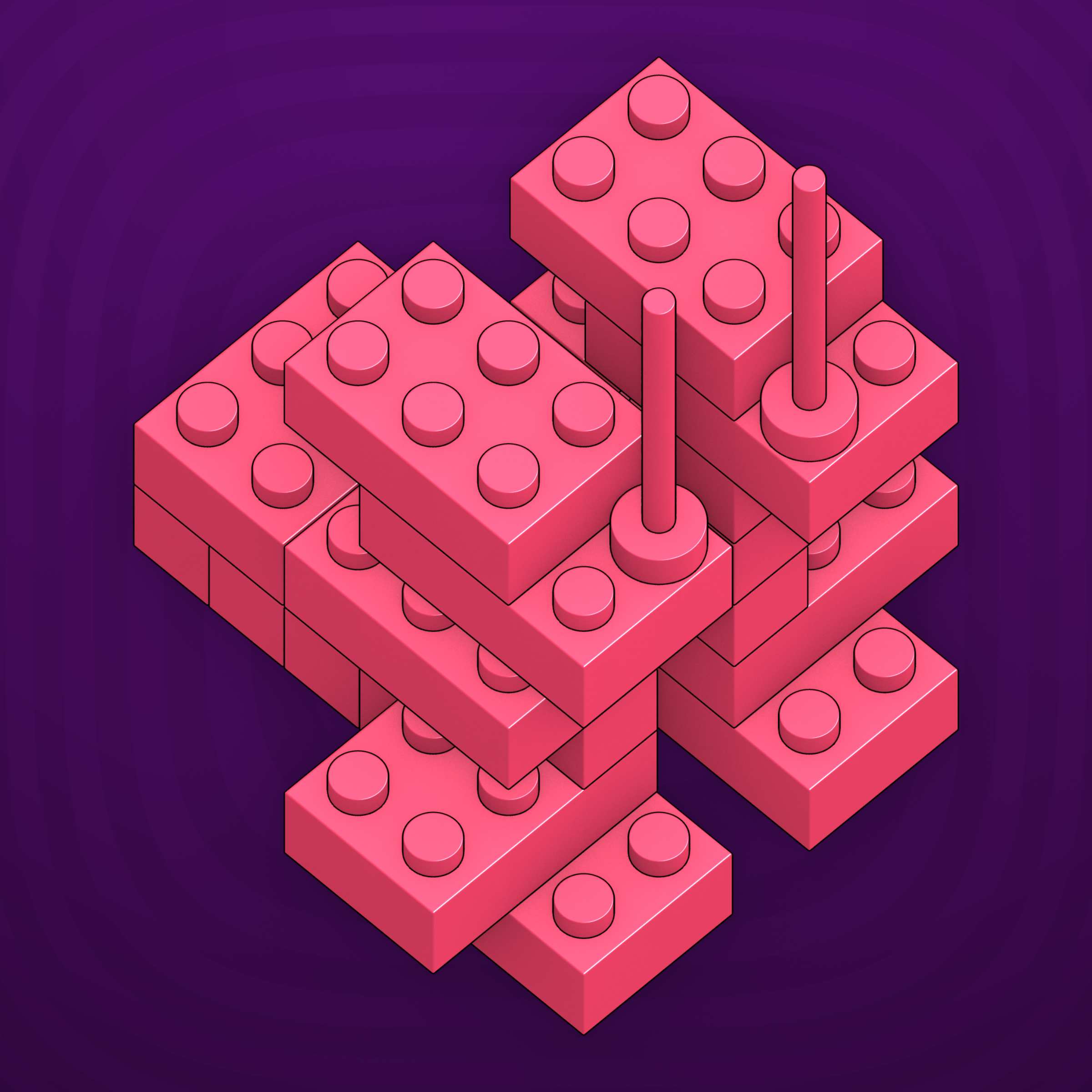 Art Blocks - Art Blocks v2 - Click #971 - NFT # 263000971