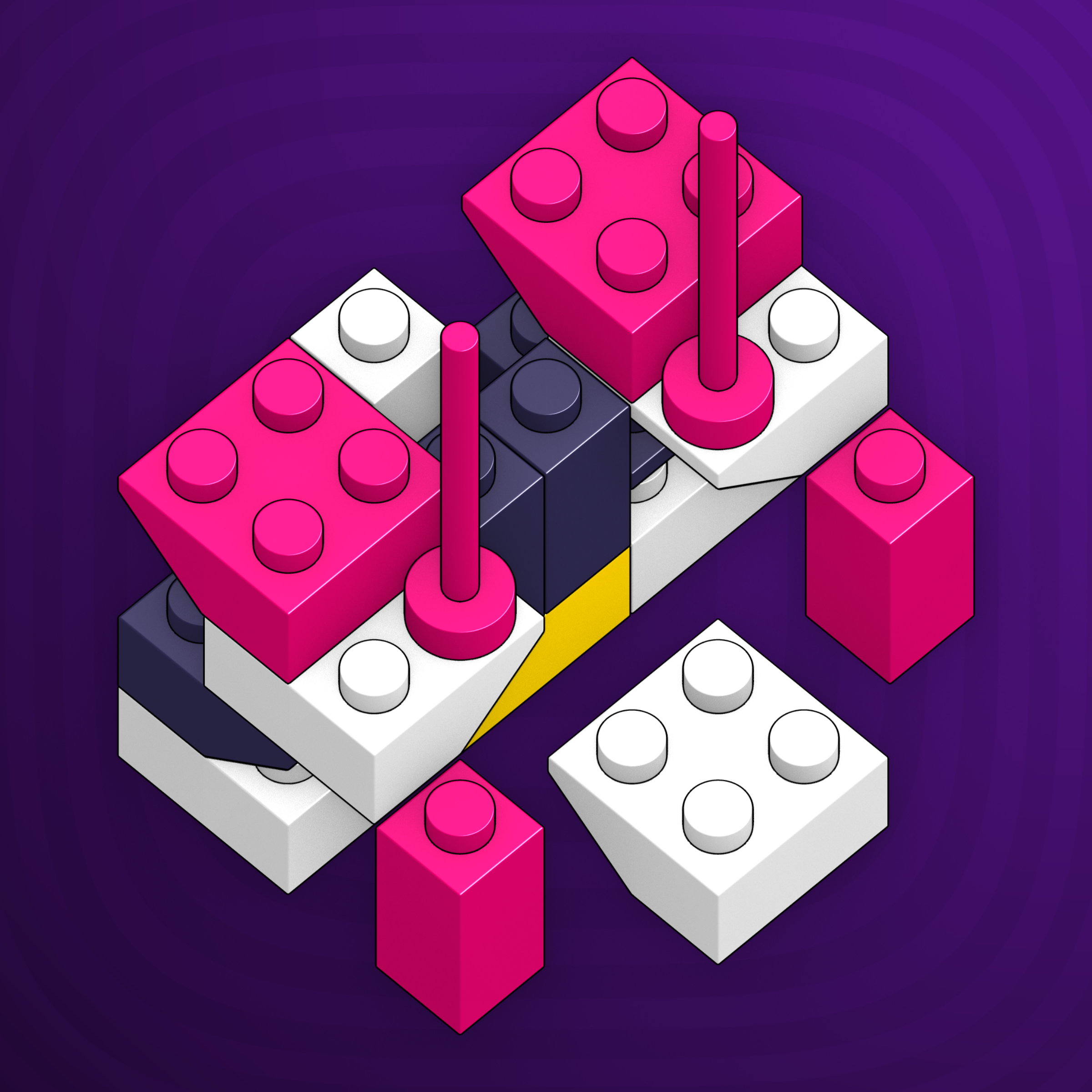 Art Blocks - Art Blocks v2 - Click #978 - NFT # 263000978