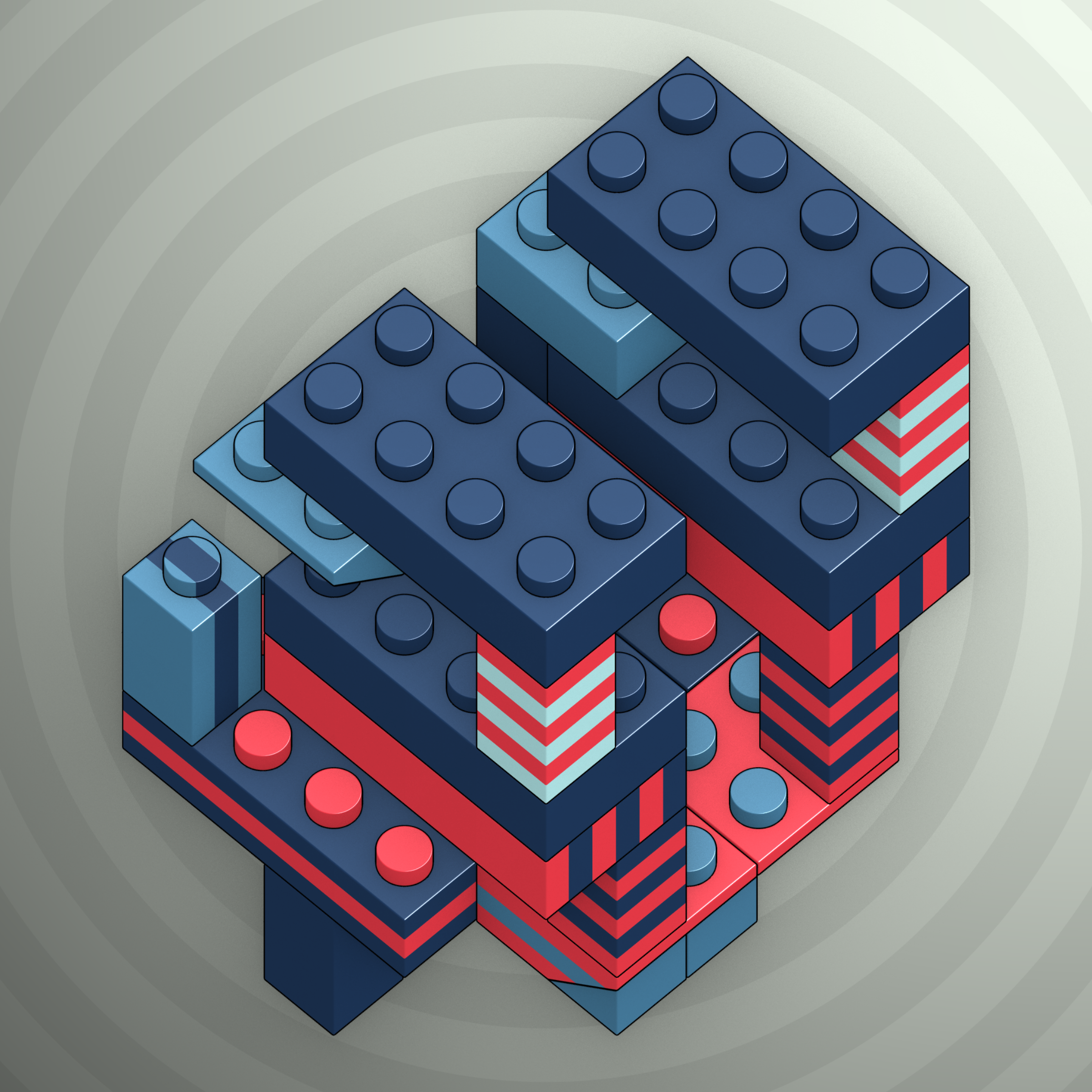 Art Blocks - Art Blocks v2 - Click #983 - NFT # 263000983